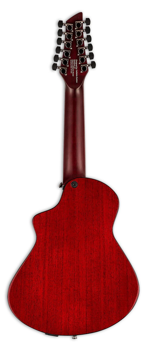 Veillette Avante Gryphon 12 String High Acoustic Electric Guitar Mahogany Stain - Image 5