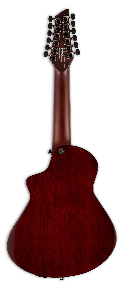 Veillette Avante Gryphon 12 String High Acoustic Electric Guitar Sunburst with Soft Case - Image 4