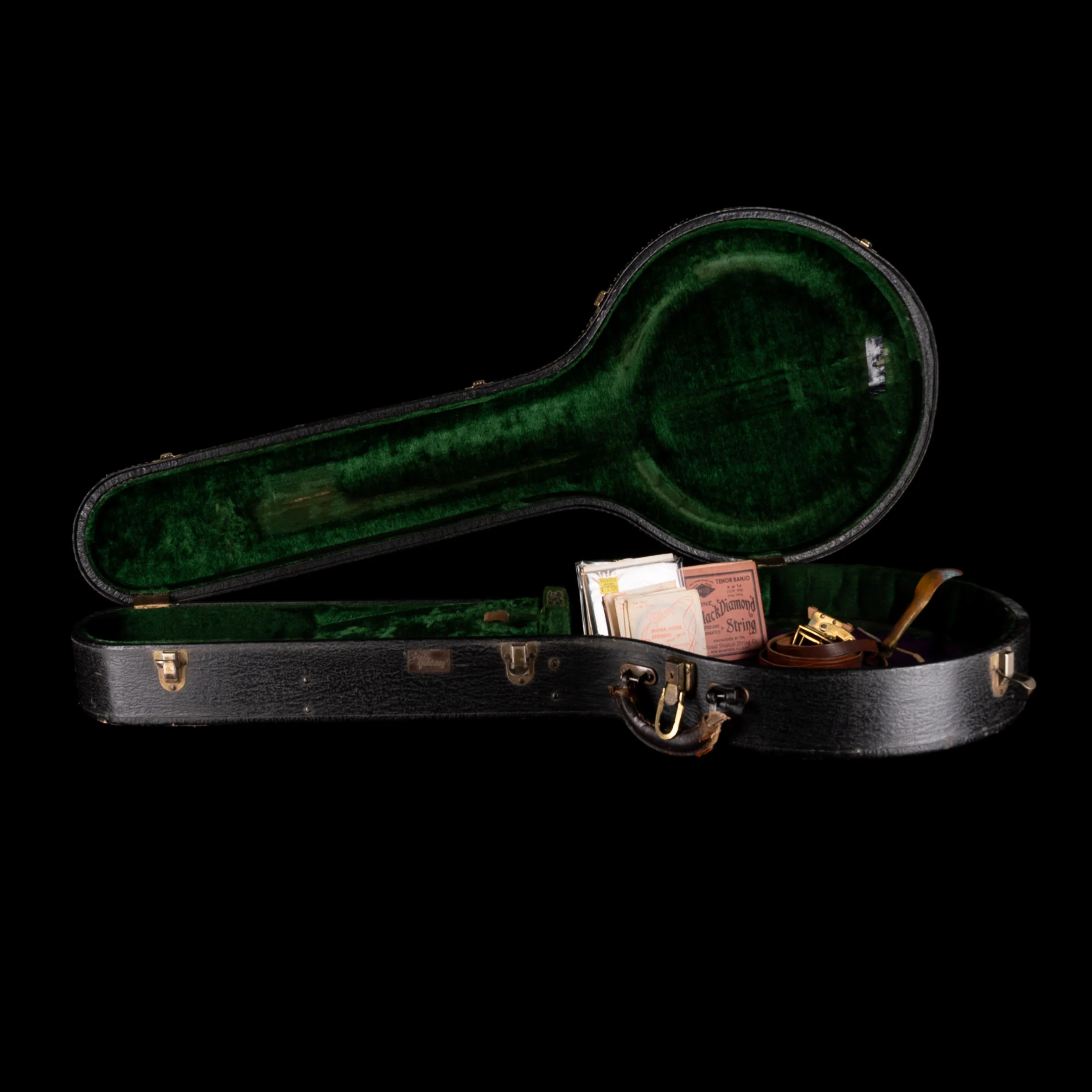 Vintage 1930's Bacon and Day Montana Silver Bell Style No. 4 Tenor Banjo with OHSC - Frank Ovanin Collection - Image 22