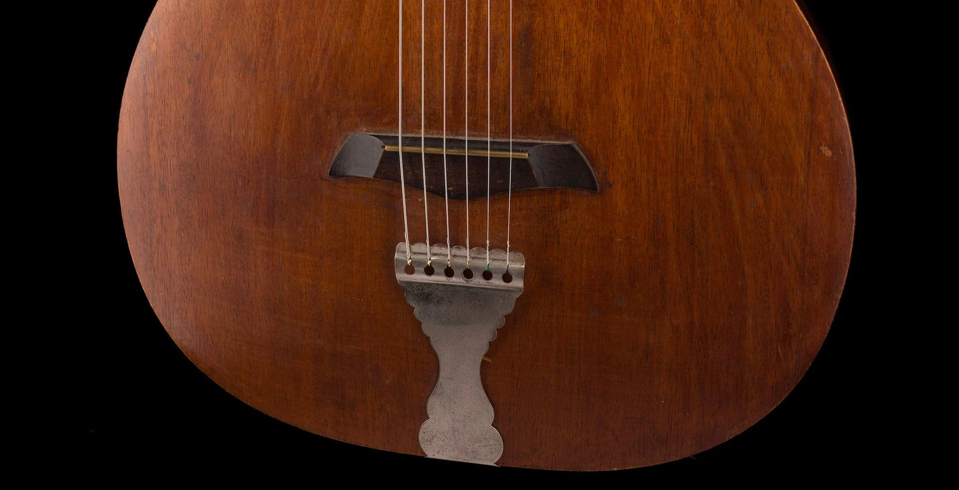 Vintage 1930s Weissenborn Hawaiian Style 1 Teardrop Koa Lap Steel With Soft Shell Case - Image 6