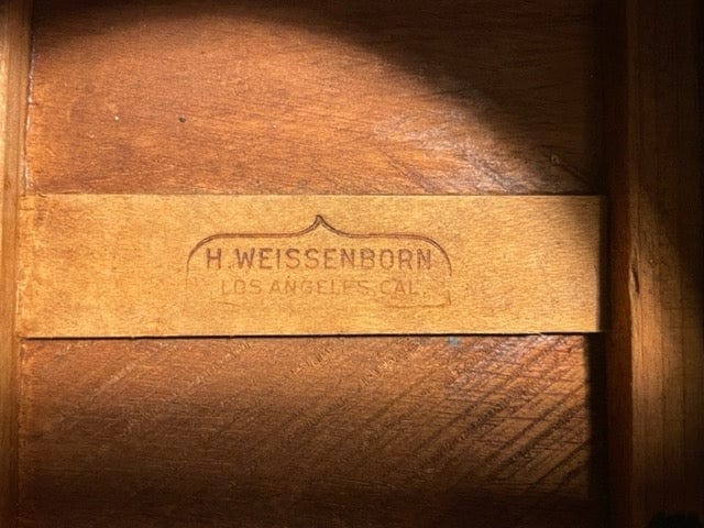 Vintage 1930s Weissenborn Hawaiian Style 1 Teardrop Koa Lap Steel With Soft Shell Case - Image 9