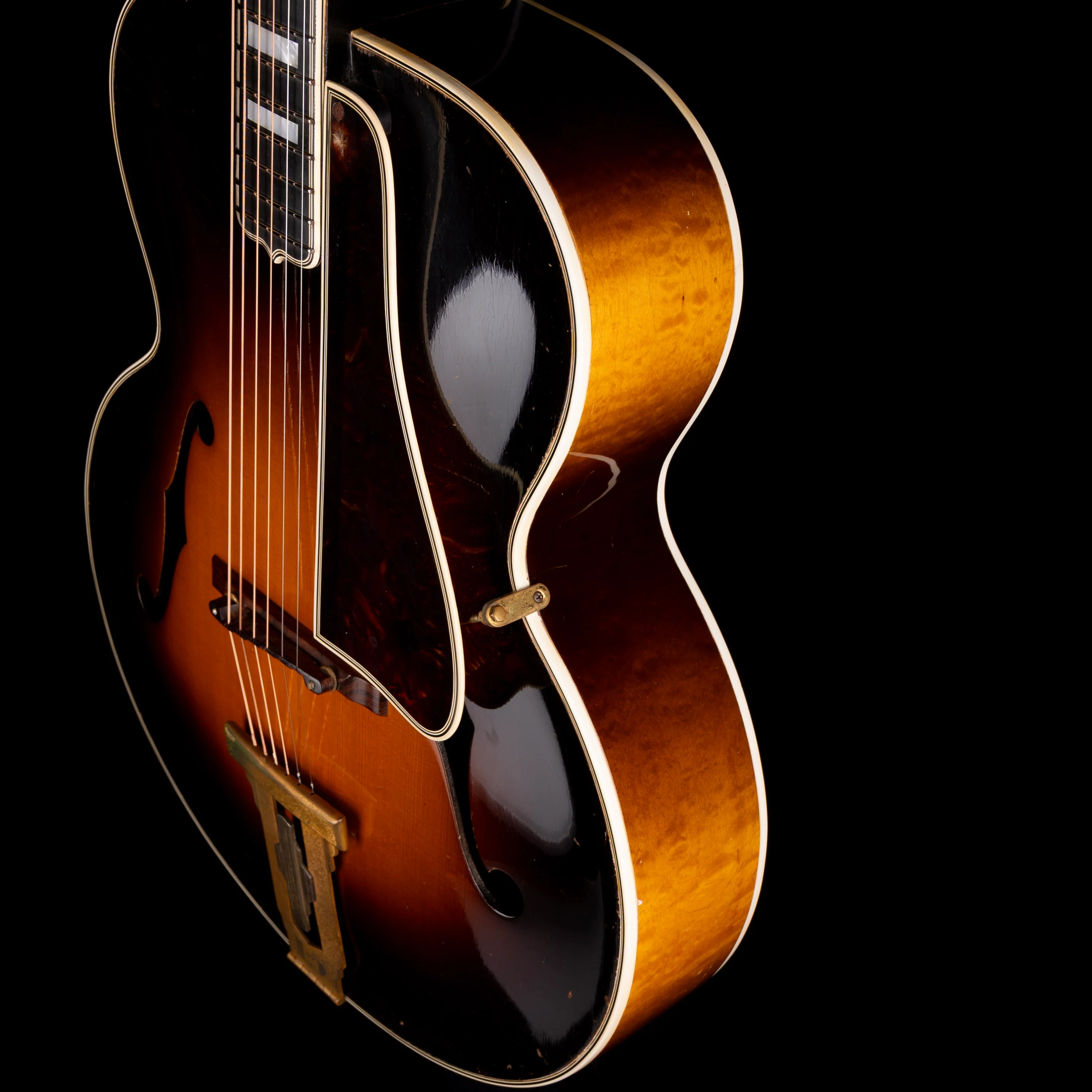 Vintage 1938 Gibson L-5 Sunburst Archtop Guitar With OHSC - Frank Ovanin Collection - Image 10