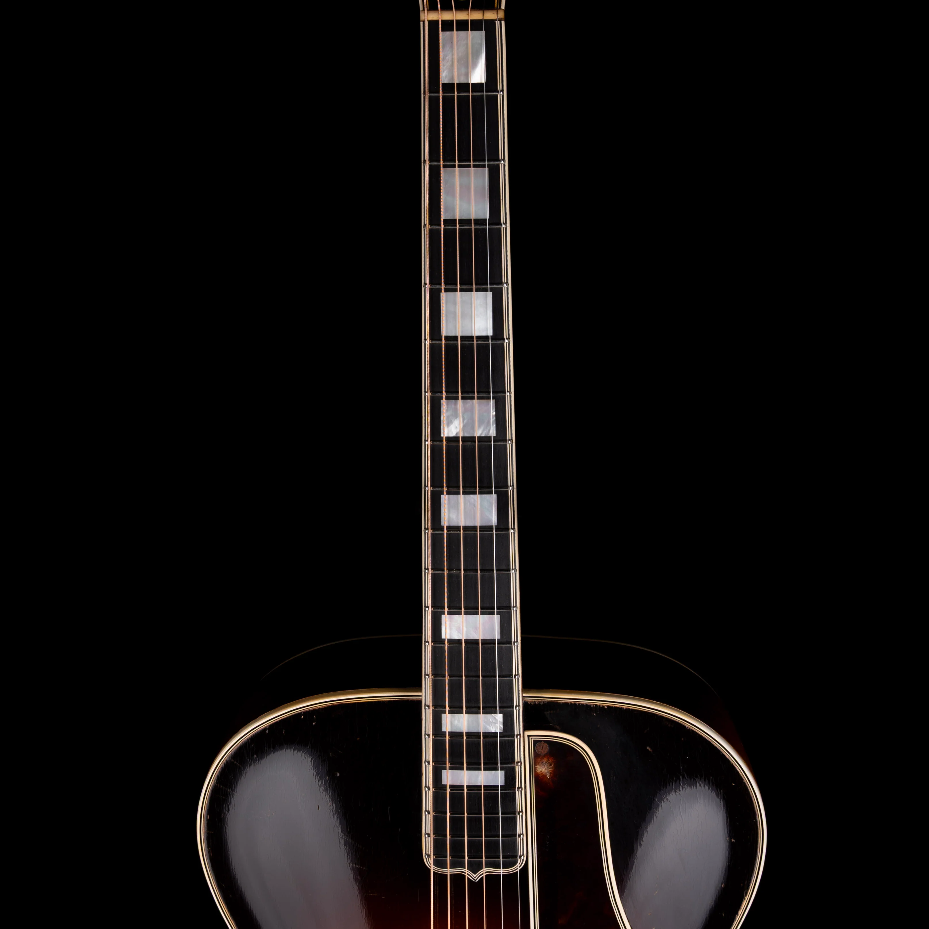 Vintage 1938 Gibson L-5 Sunburst Archtop Guitar With OHSC - Frank Ovanin Collection - Image 11