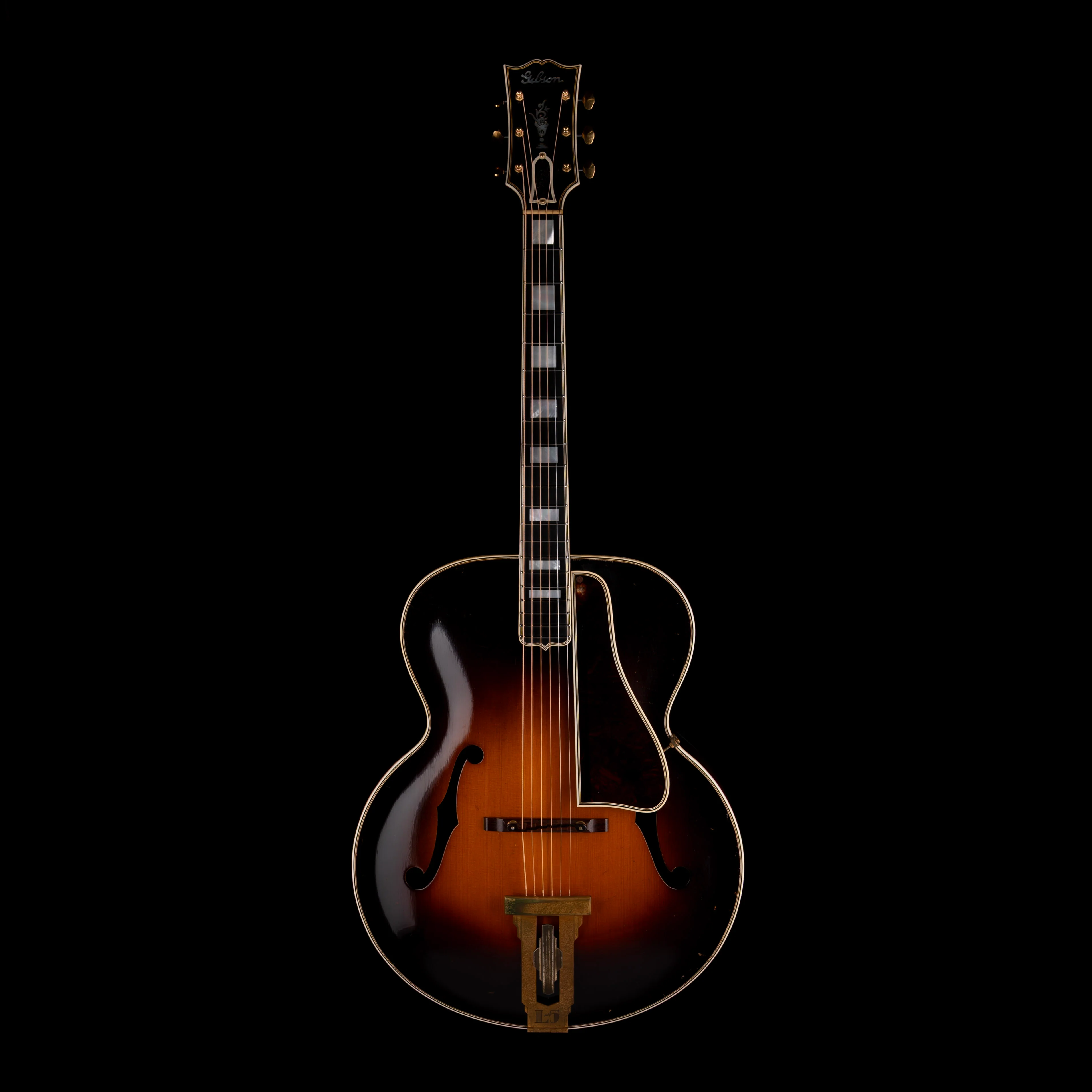 Vintage 1938 Gibson L-5 Sunburst Archtop Guitar With OHSC - Frank Ovanin Collection - Image 2