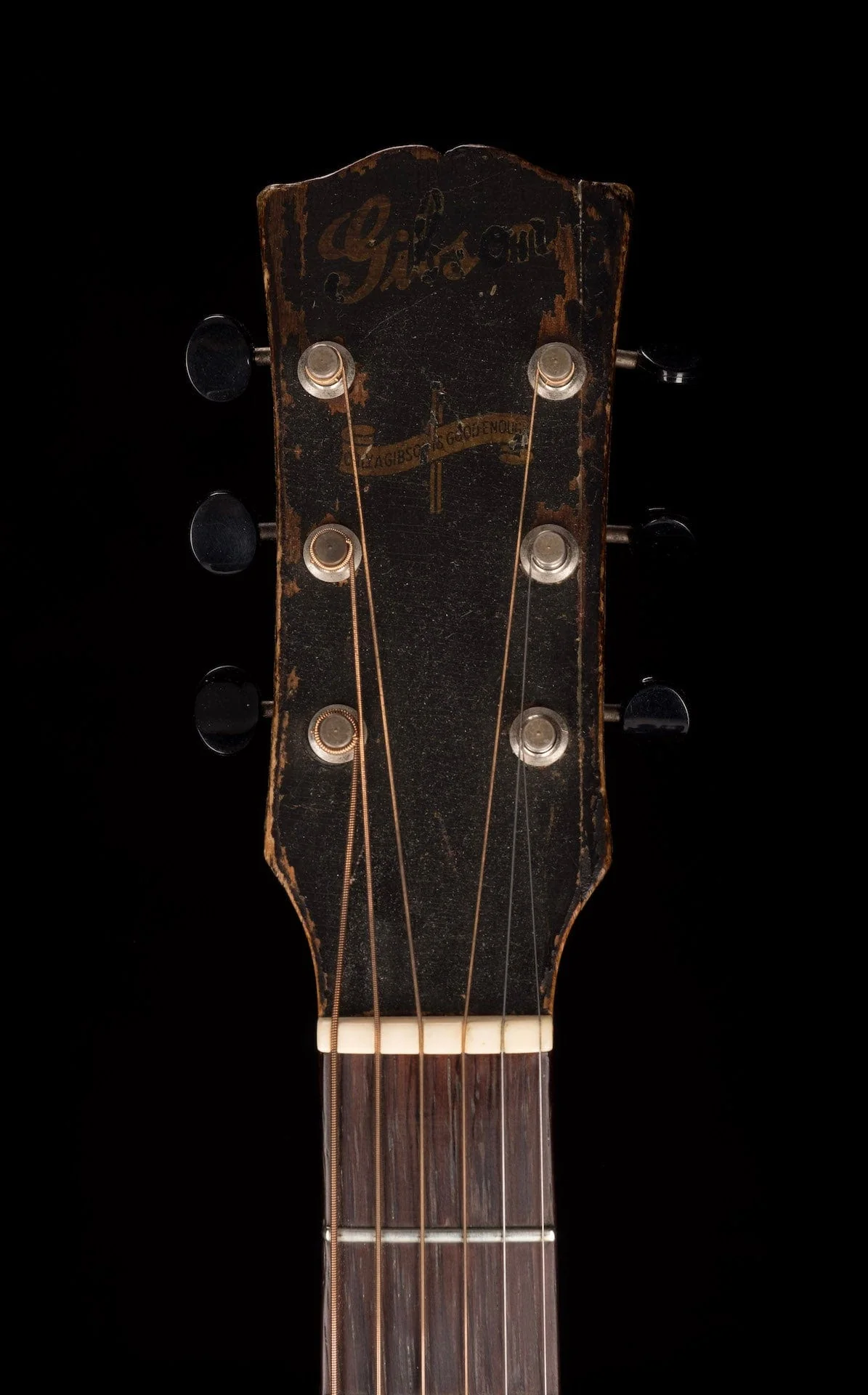 Vintage 1940's Gibson Banner J-45 Sunburst Owned by Ry Cooder - Image 13