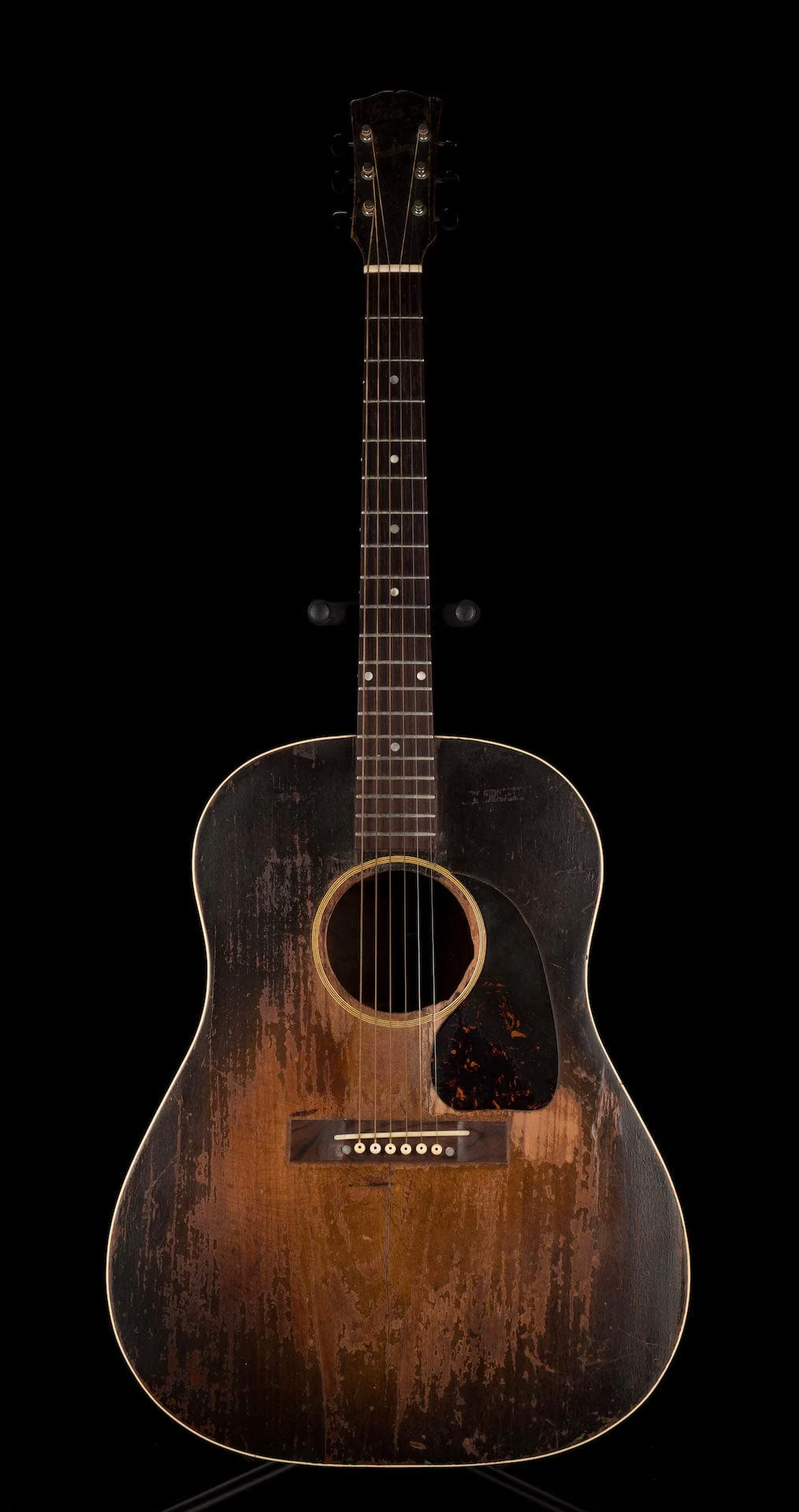 Vintage 1940's Gibson Banner J-45 Sunburst Owned by Ry Cooder - Image 2
