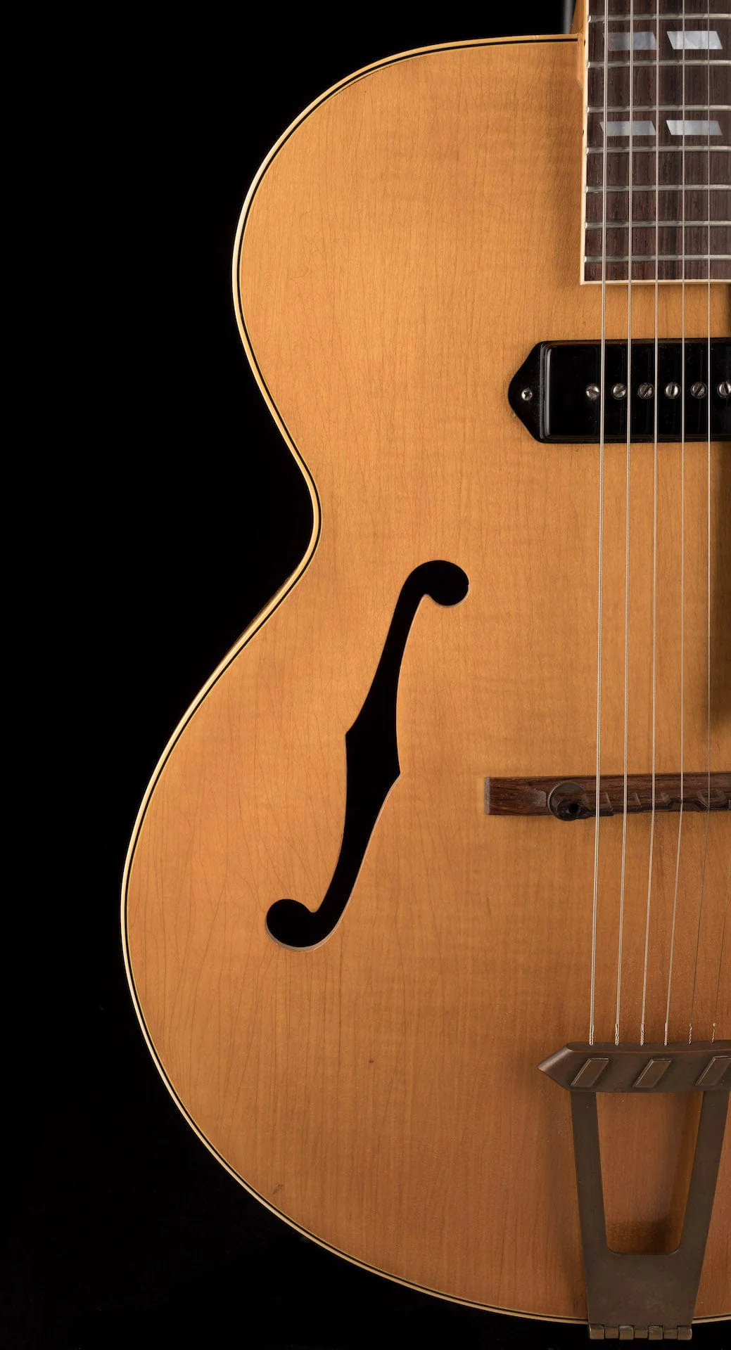 Vintage 1949 Gibson ES-350P Natural Owned by Ry Cooder - Image 11