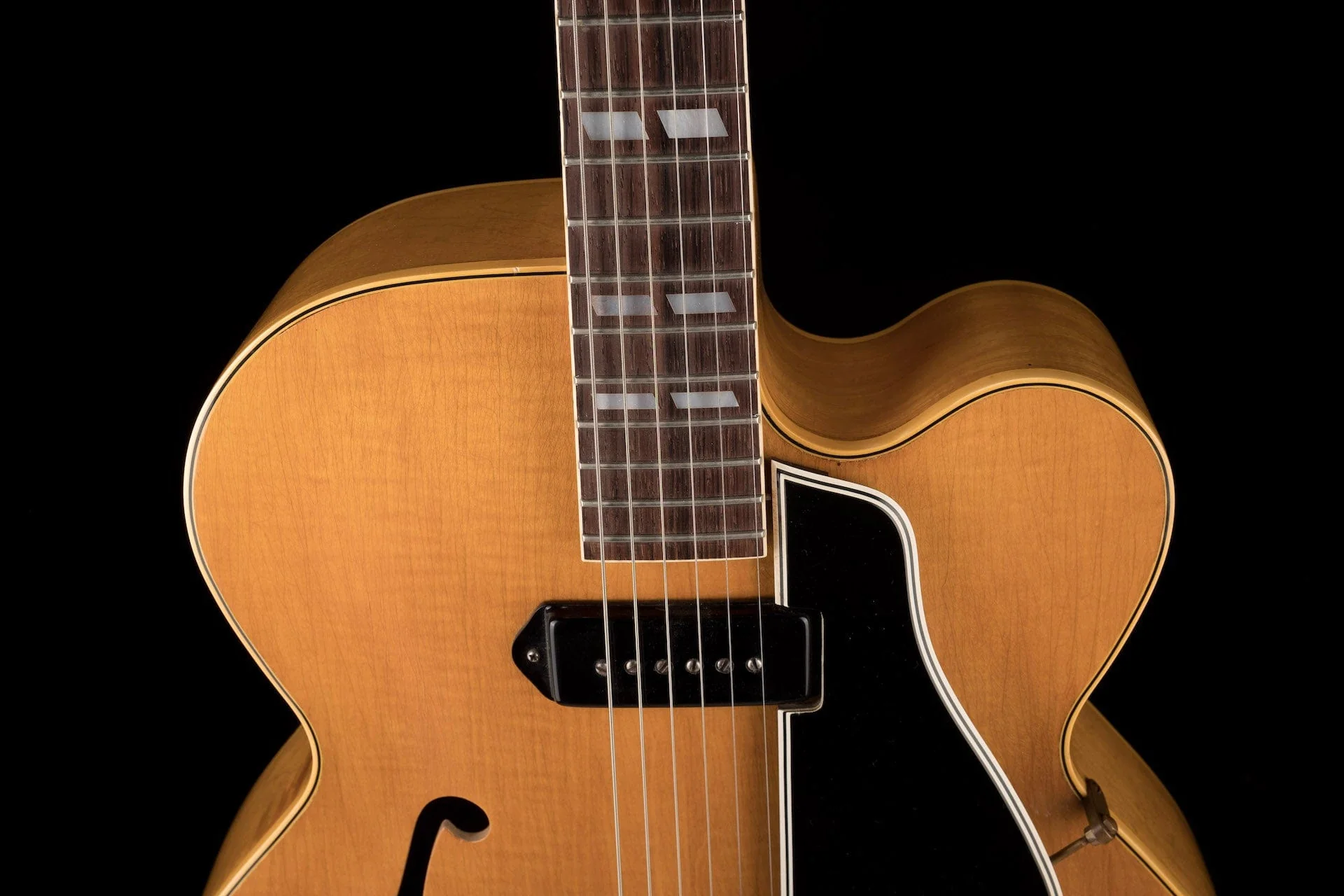 Vintage 1949 Gibson ES-350P Natural Owned by Ry Cooder - Image 3