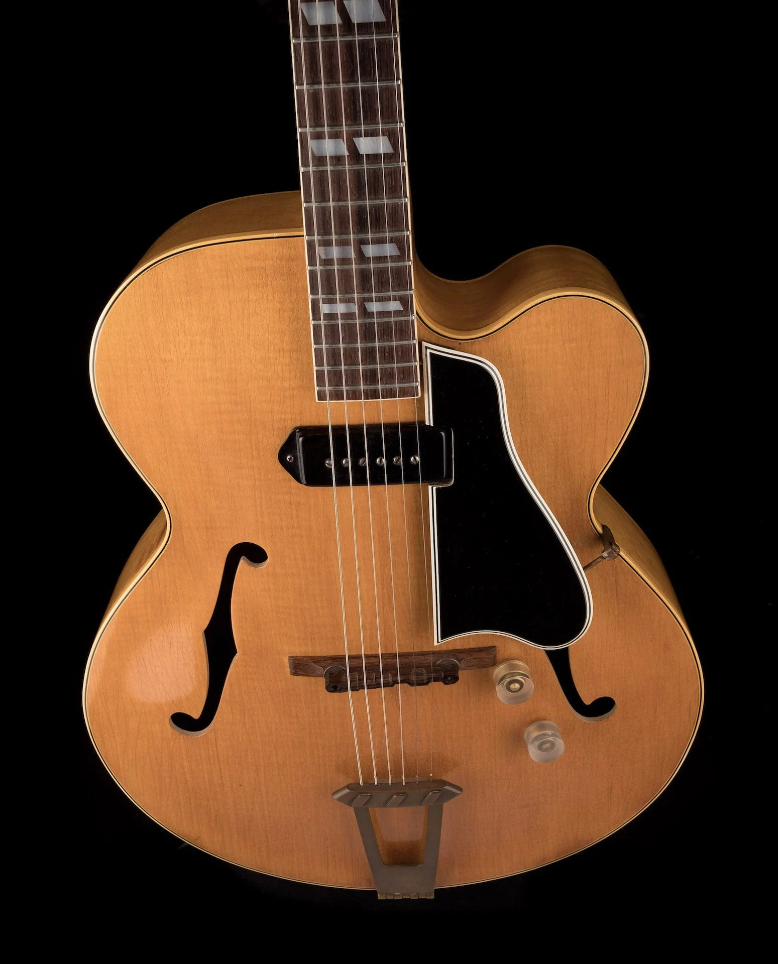 Vintage 1949 Gibson ES-350P Natural Owned by Ry Cooder - Image 4