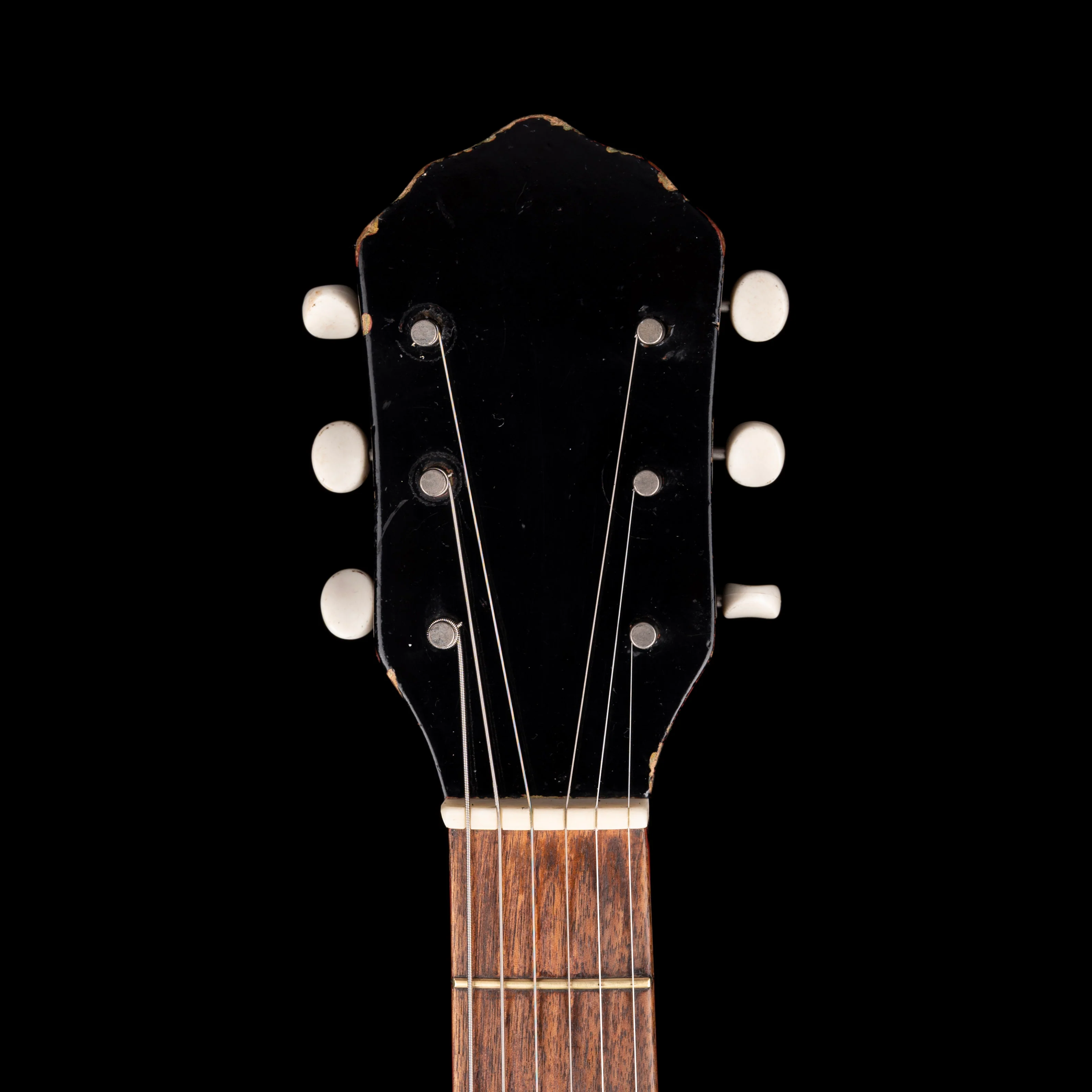 Vintage 1954-58 Kay K-136 Black & White Electric Guitar with Gig Bag - Image 10