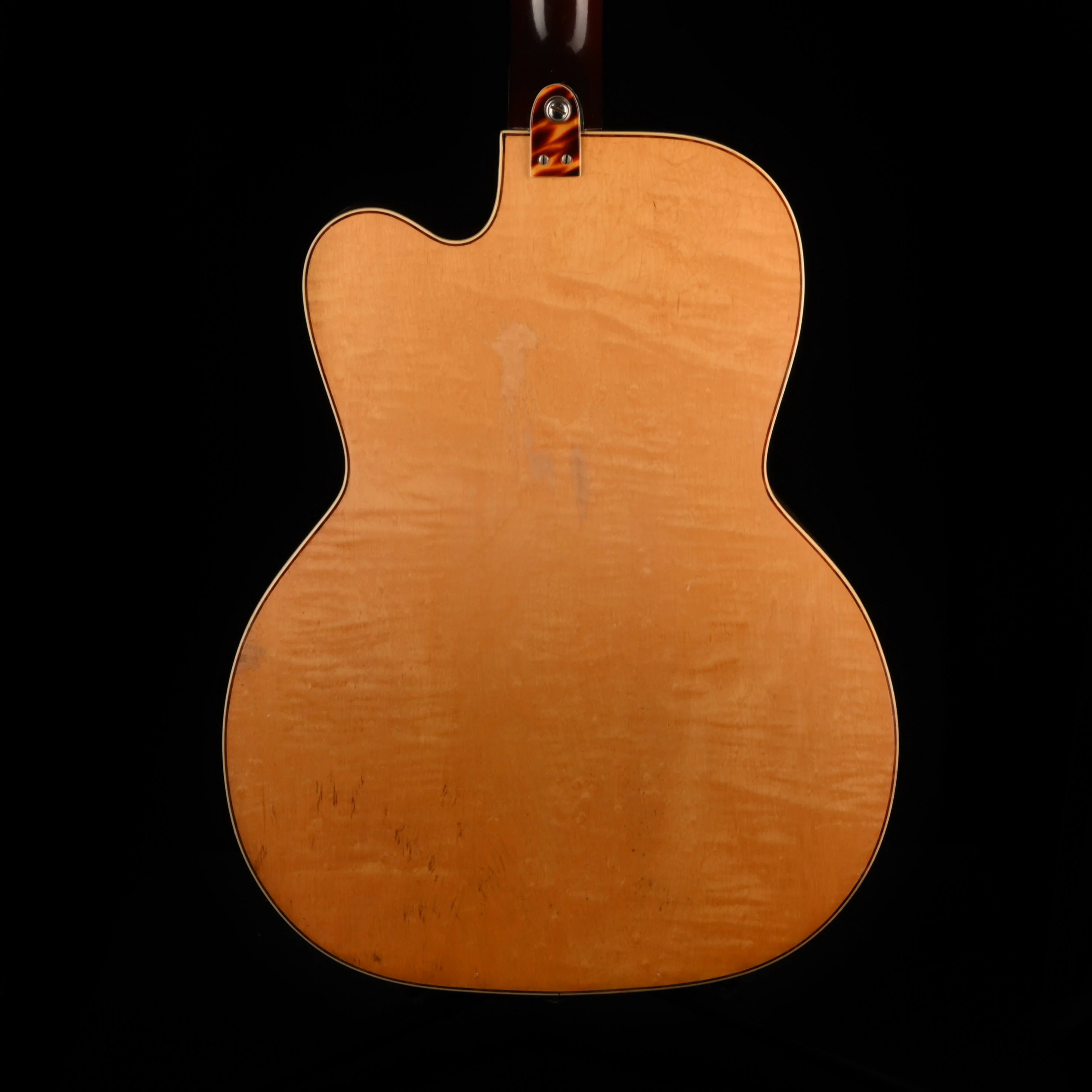 Vintage 1955 Kay Thin Twin Blonde Electric Guitar With OHSC - Image 12