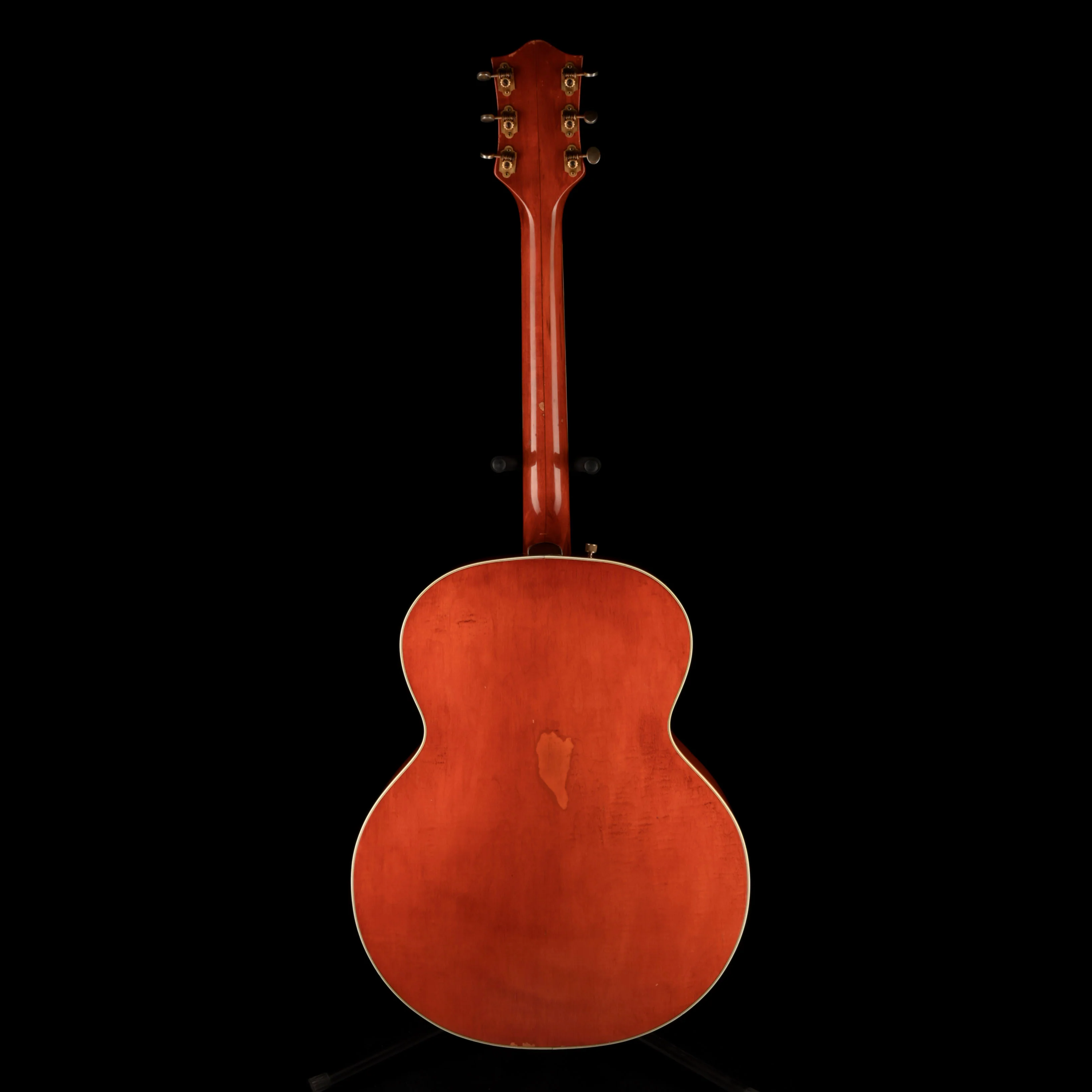 Vintage 1956 Gretsch G6022 Rancher Acoustic Guitar Orange Stain With OHSC - Image 11
