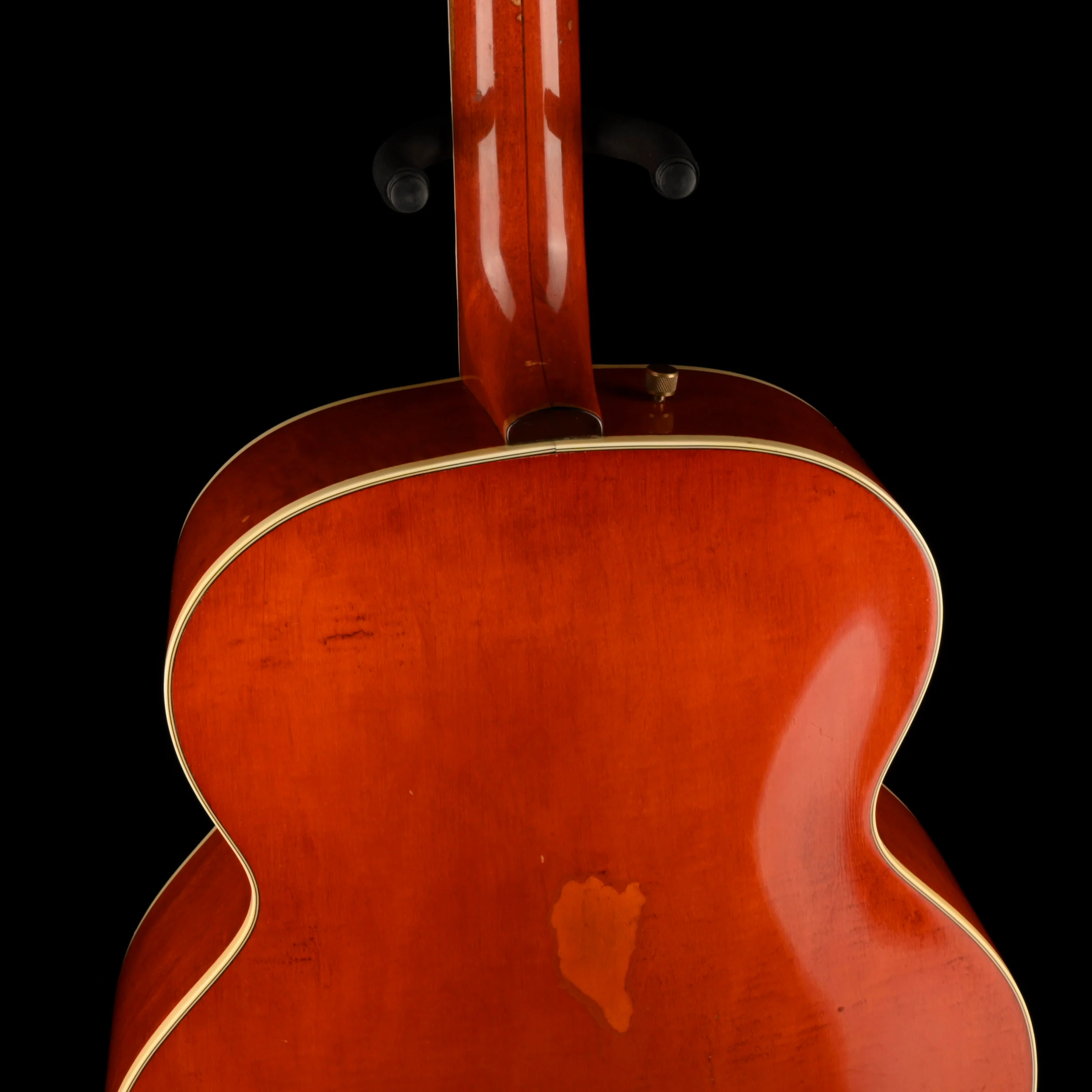 Vintage 1956 Gretsch G6022 Rancher Acoustic Guitar Orange Stain With OHSC - Image 12