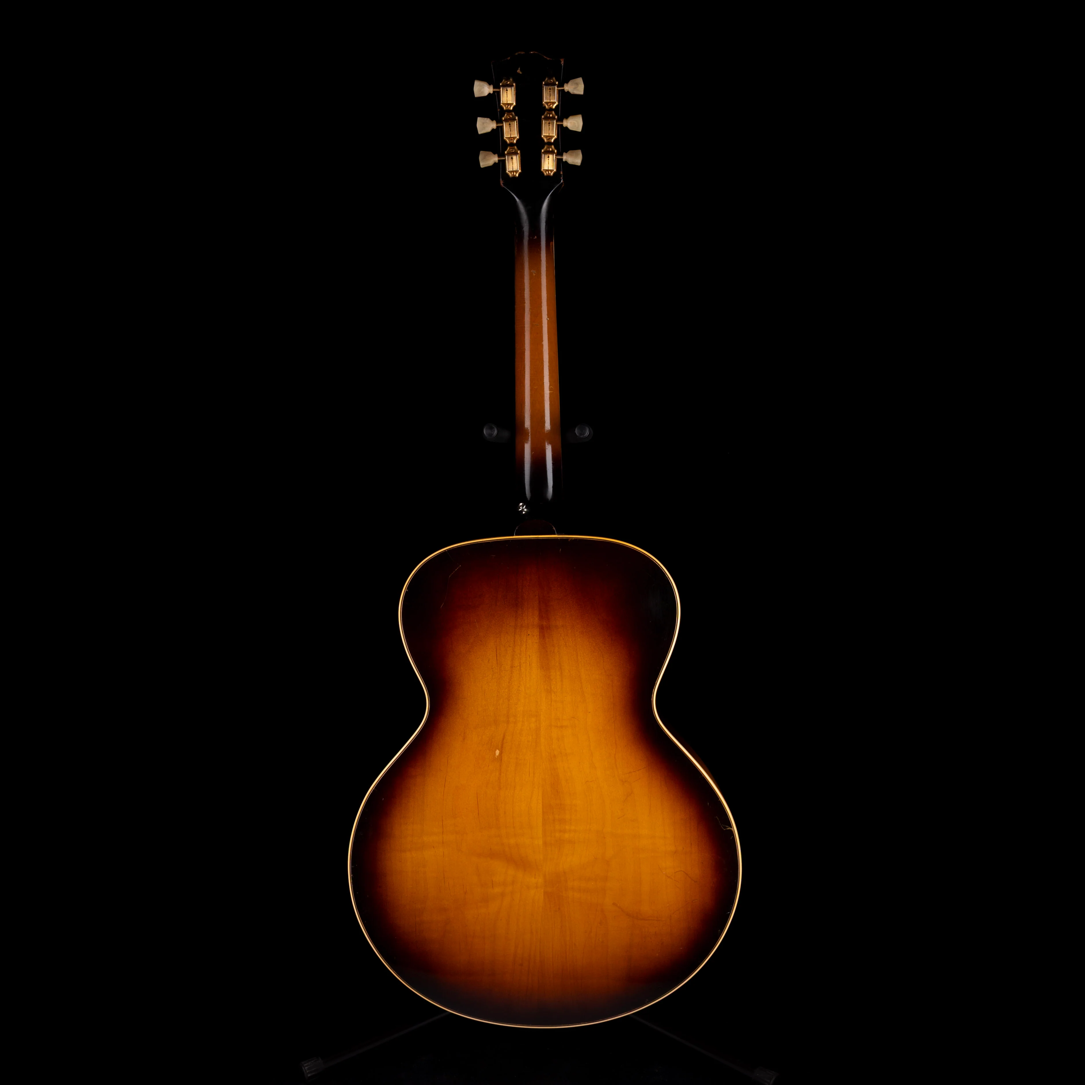 Vintage 1957 Gibson J-185 Sunburst Acoustic Guitar With OHSC - Image 13