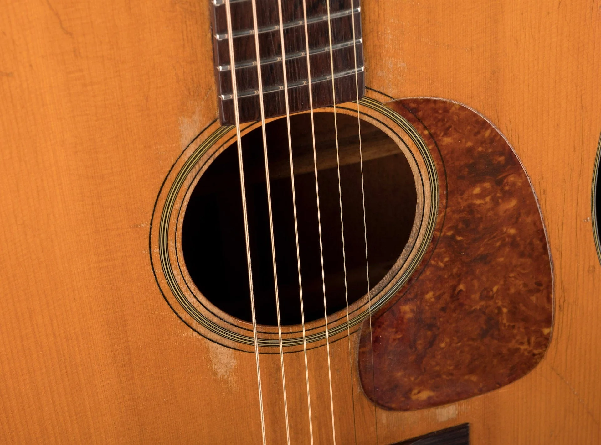 Vintage 1957 Martin D-18 Acoustic Guitar With Case - Image 7
