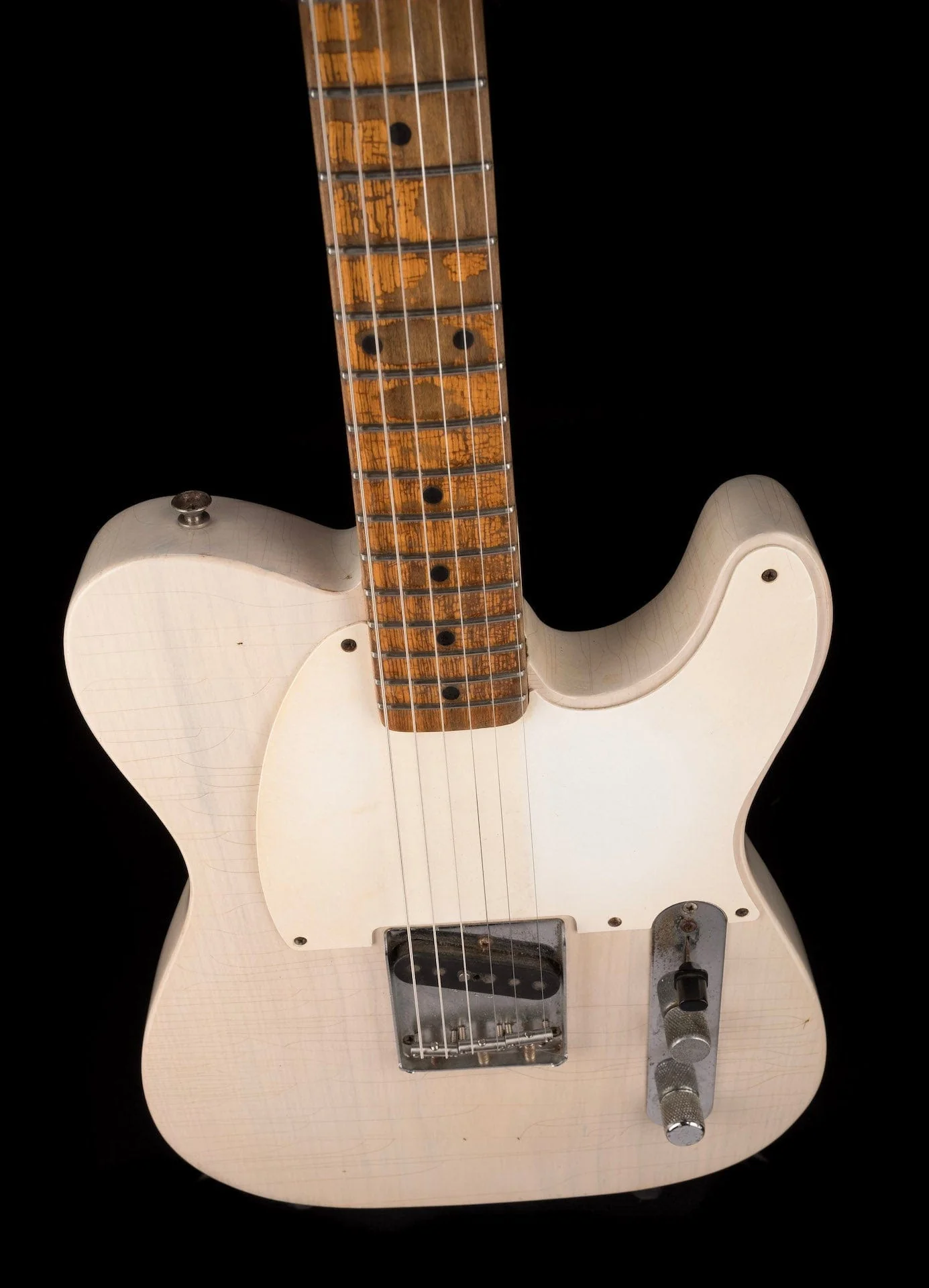 Vintage 1958 Fender Esquire White Blonde With Case - Image 4