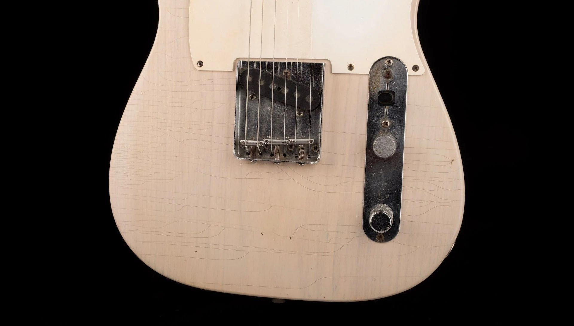 Vintage 1958 Fender Esquire White Blonde With Case - Image 5