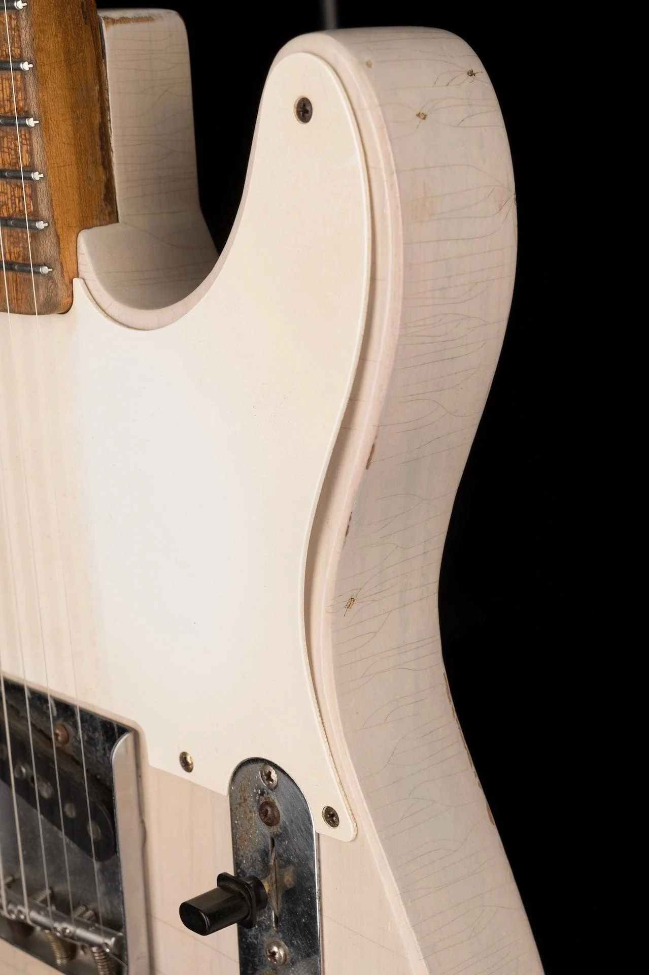 Vintage 1958 Fender Esquire White Blonde With Case - Image 9