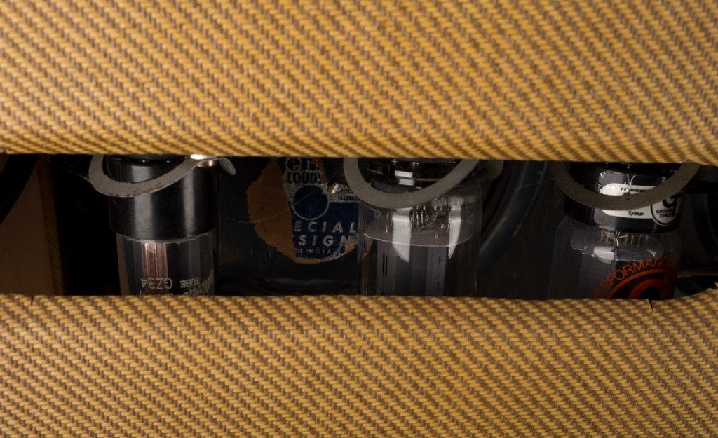 Vintage 1959 Fender Bassman Tweed Guitar Amp Combo - Image 13