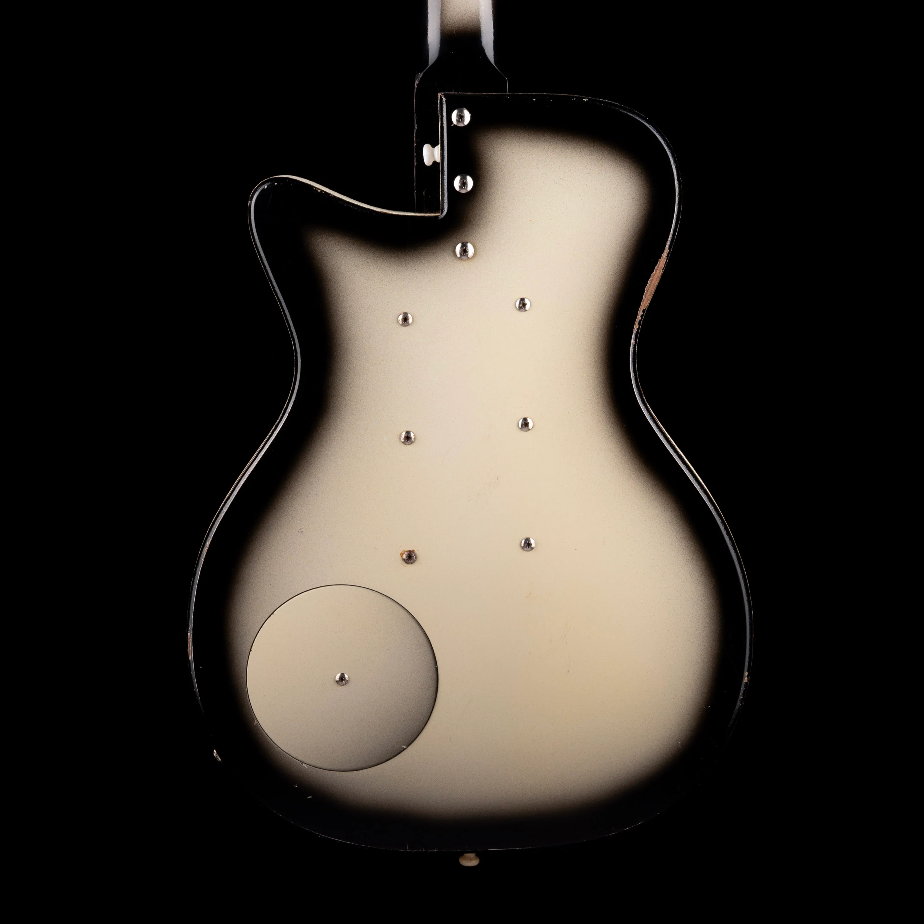 Vintage 1959 Silvertone U3 Model 1305 Sears Silverburst Electric Guitar - Image 8