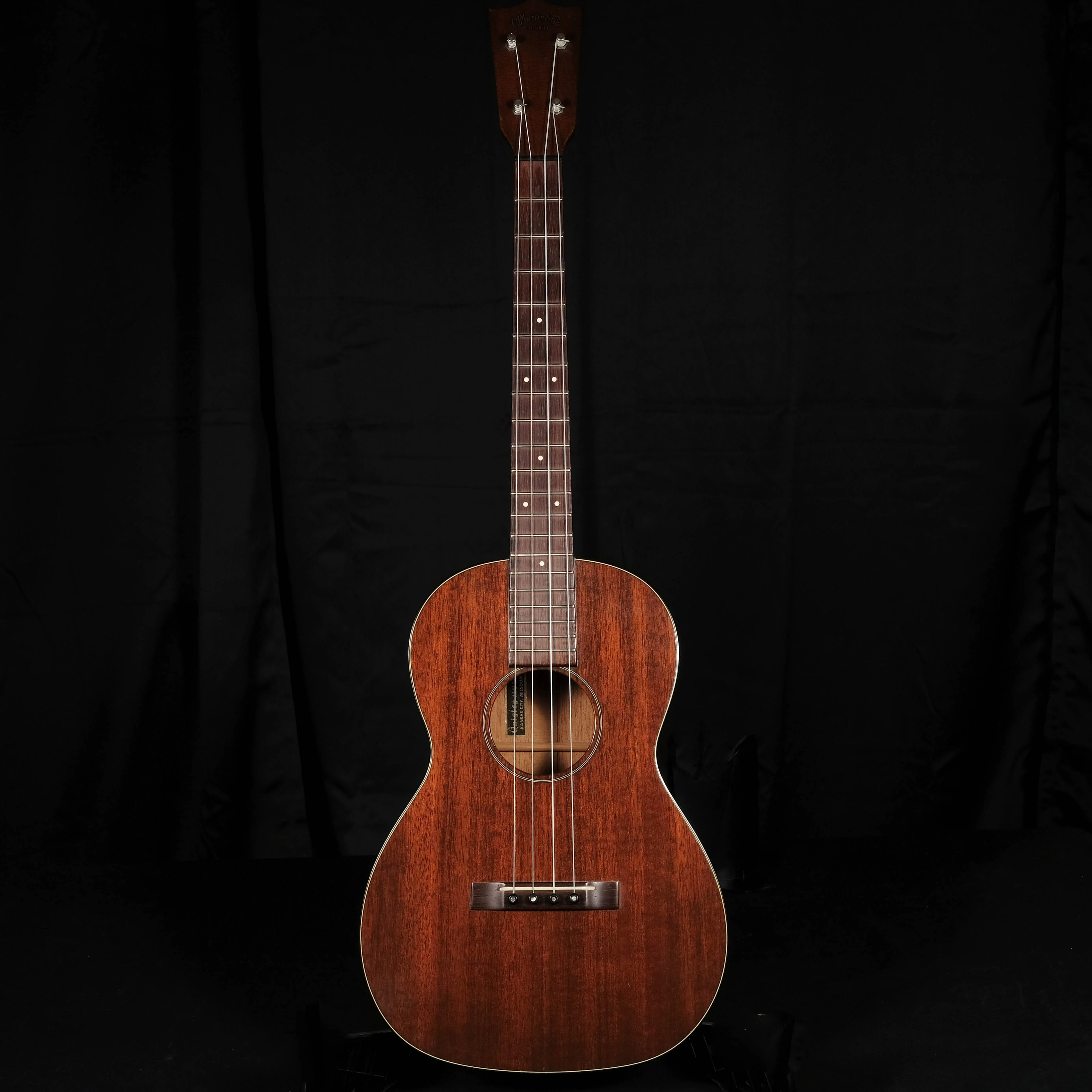 Vintage 1960's Martin Style 51 Baritone Ukulele with Hard Uke Case - Image 2