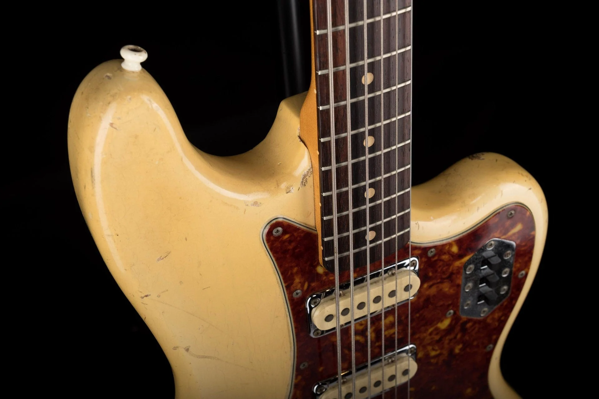 Vintage 1961 Fender Bass VI White Owned by Ry Cooder - Image 12