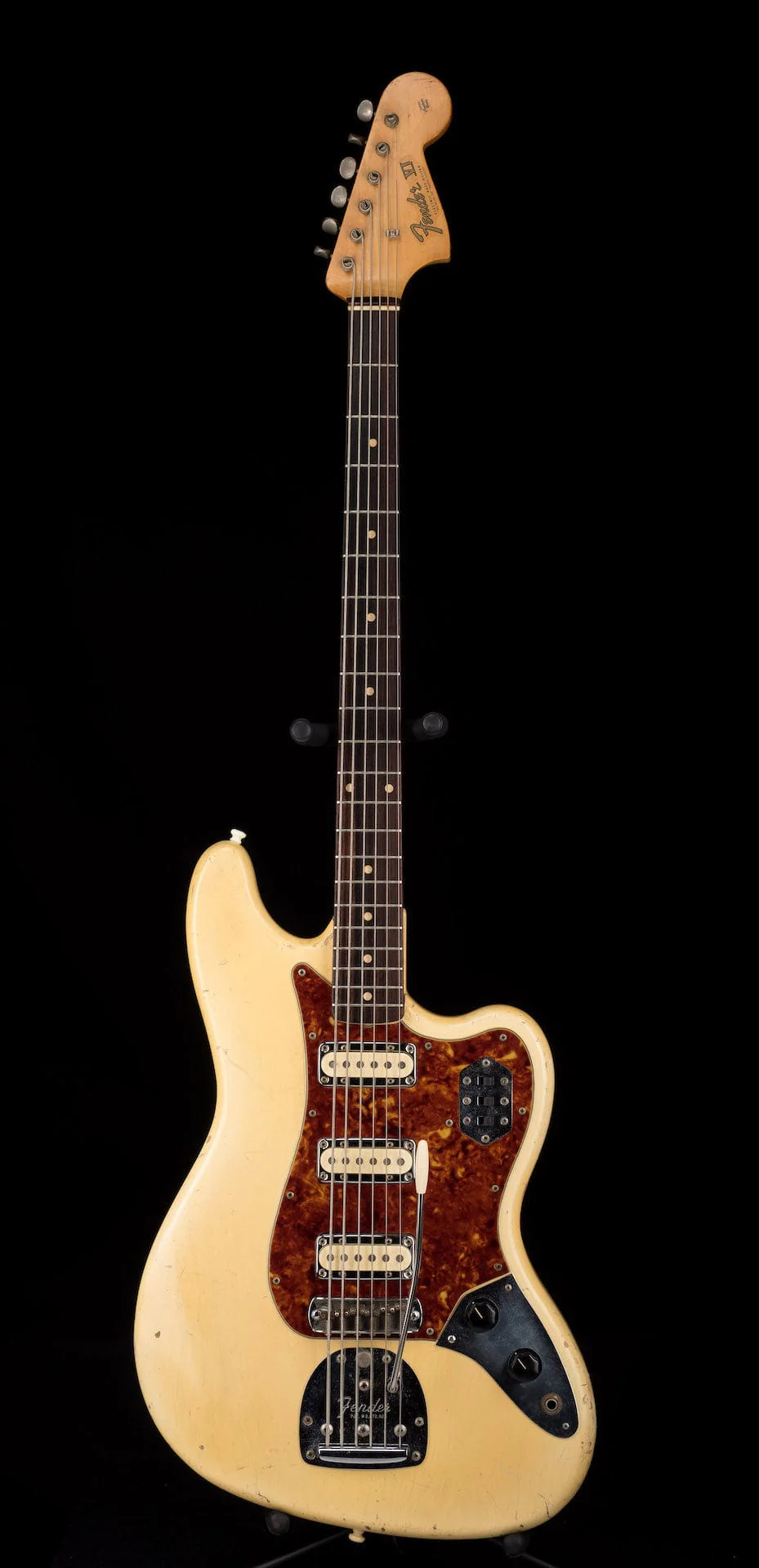 Vintage 1961 Fender Bass VI White Owned by Ry Cooder - Image 2