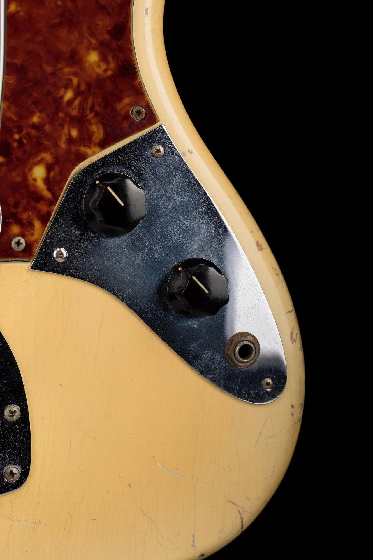 Vintage 1961 Fender Bass VI White Owned by Ry Cooder - Image 8