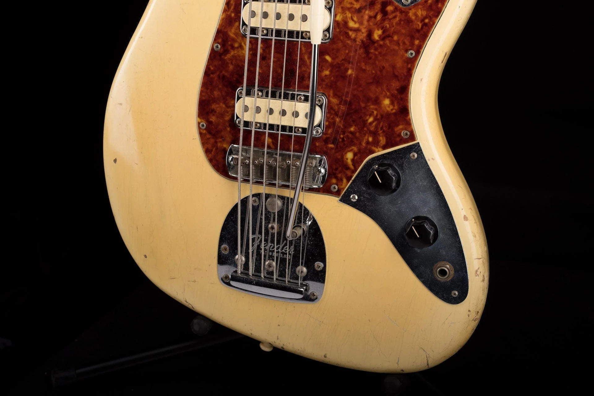 Vintage 1961 Fender Bass VI White Owned by Ry Cooder - Image 9