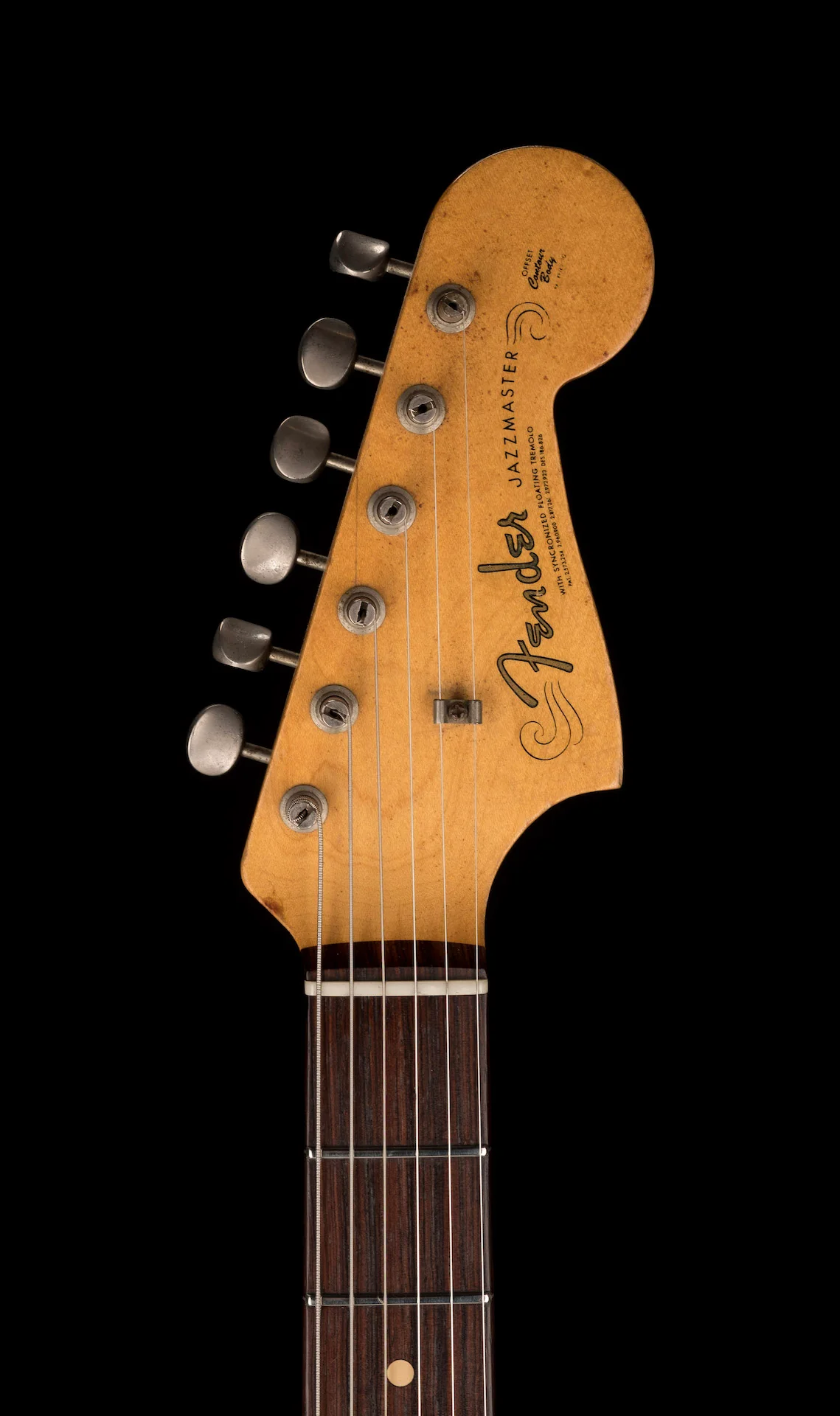 Vintage 1961 Fender Jazzmaster 3-Tone Sunburst with Case - Image 13