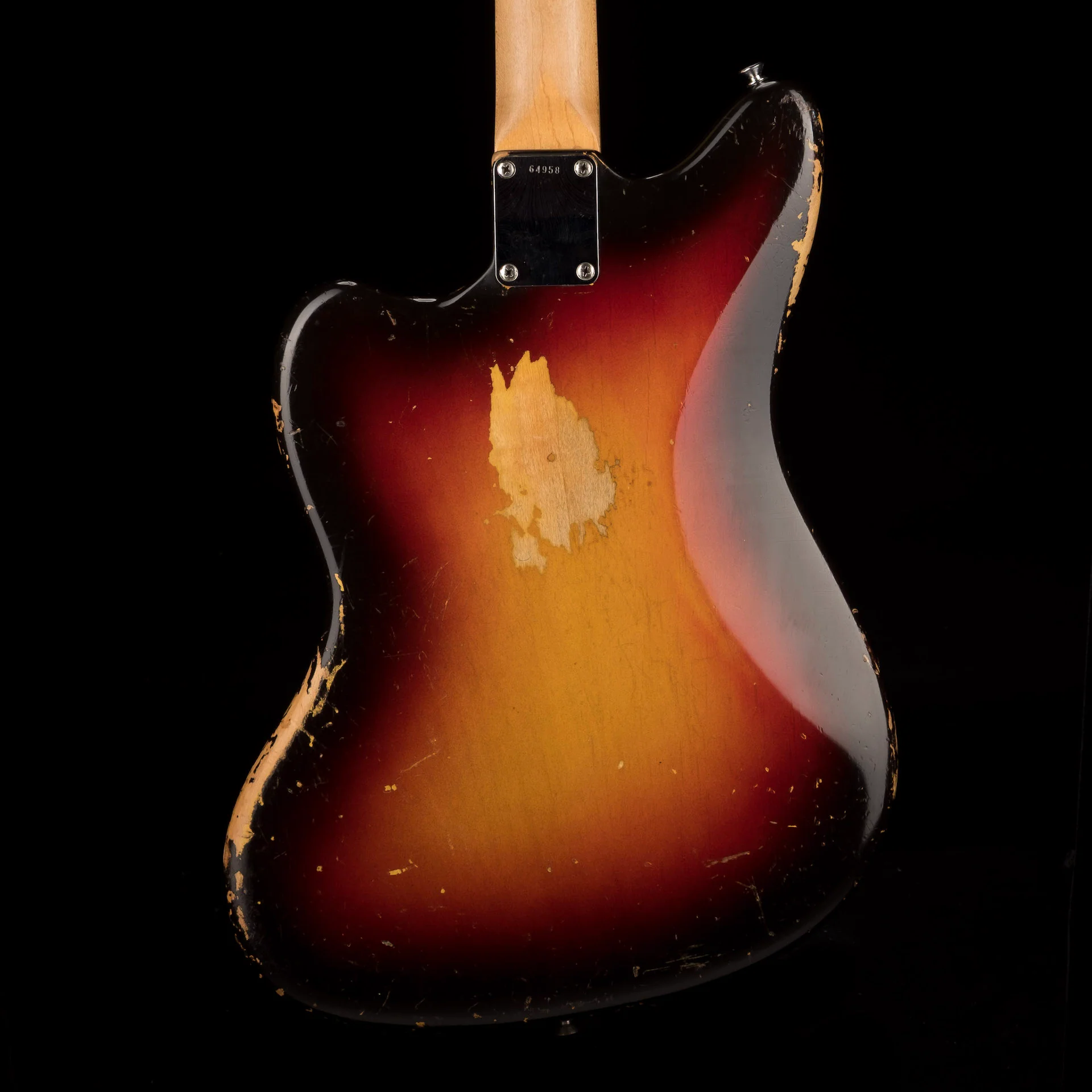Vintage 1961 Fender Jazzmaster 3-Tone Sunburst with Case - Image 14