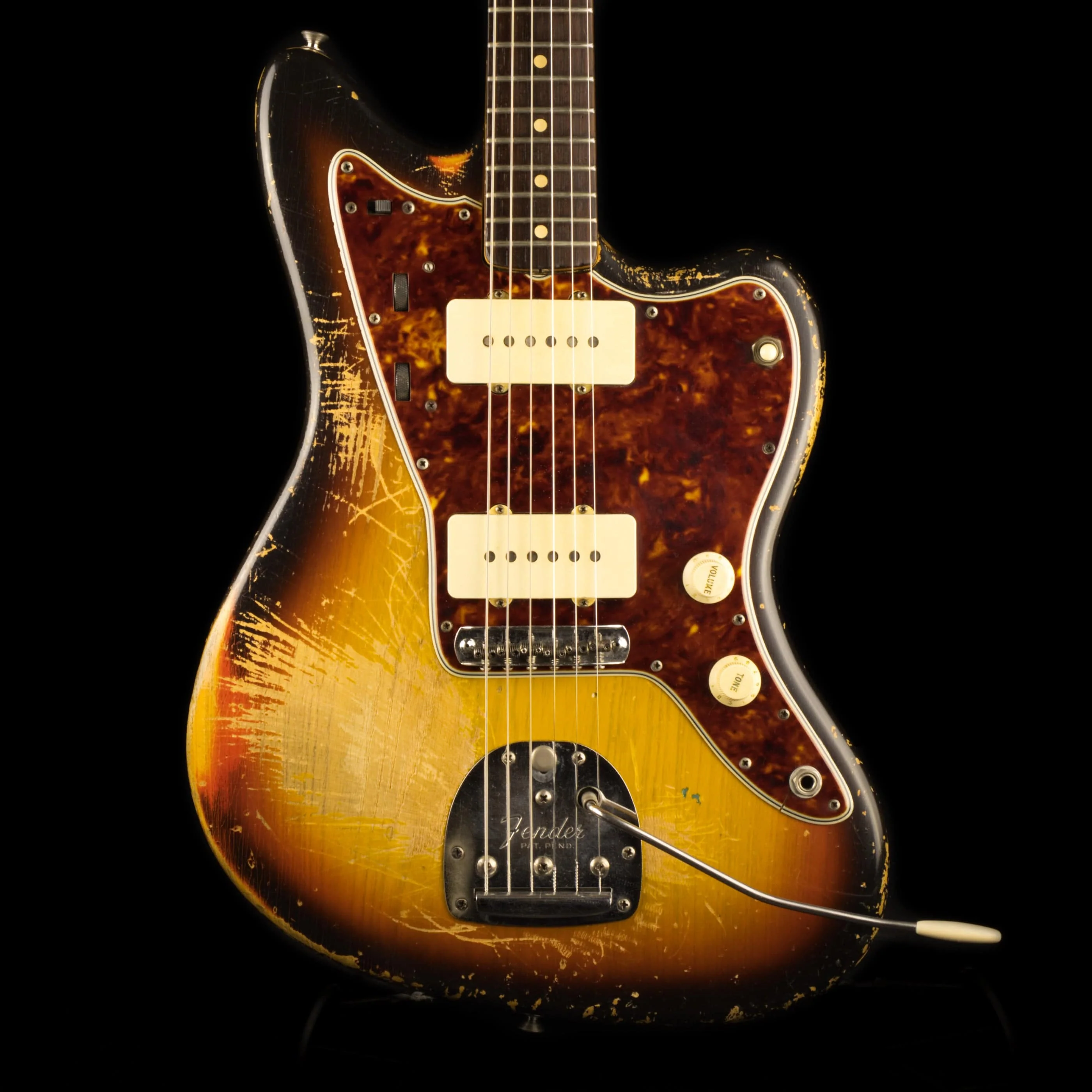Vintage 1961 Fender Jazzmaster Refinished Refret 14" Radius w/ OHSC