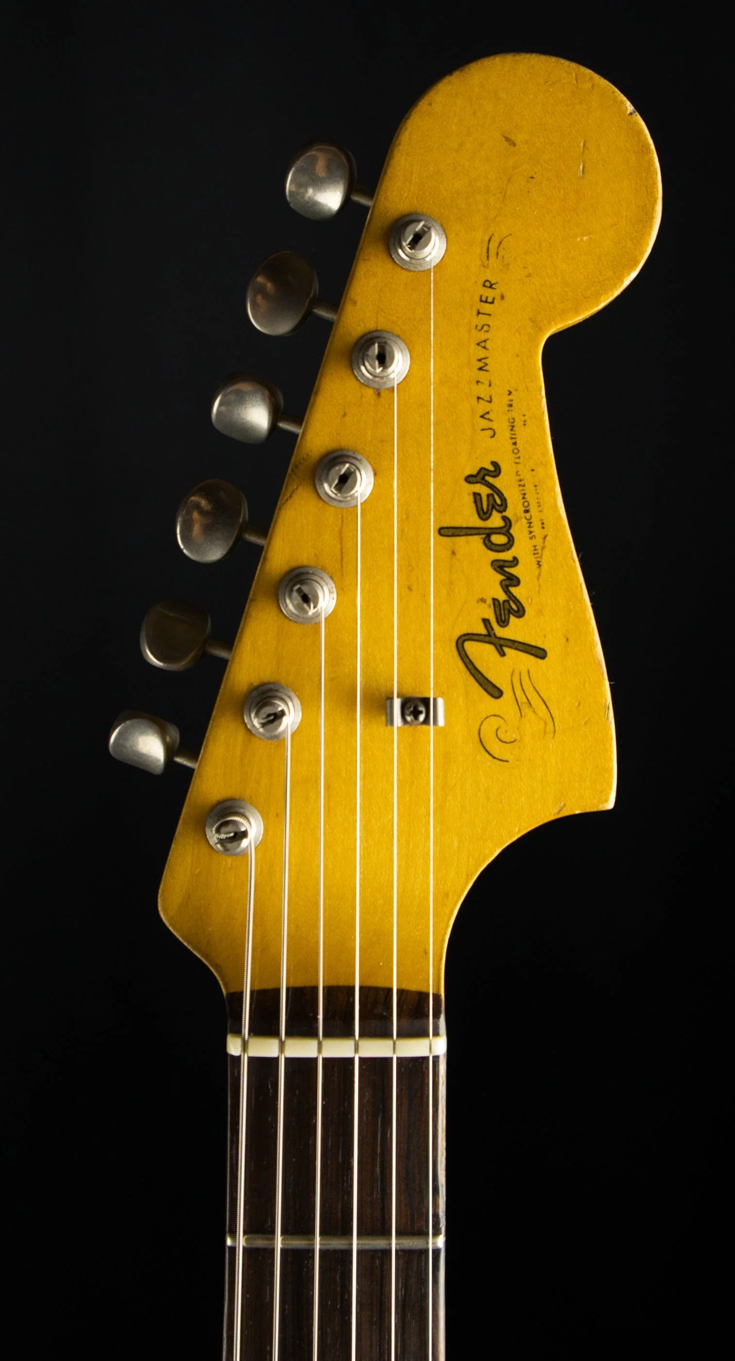 Vintage 1961 Fender Jazzmaster Refinished Refret 14" Radius w/ OHSC - Image 10