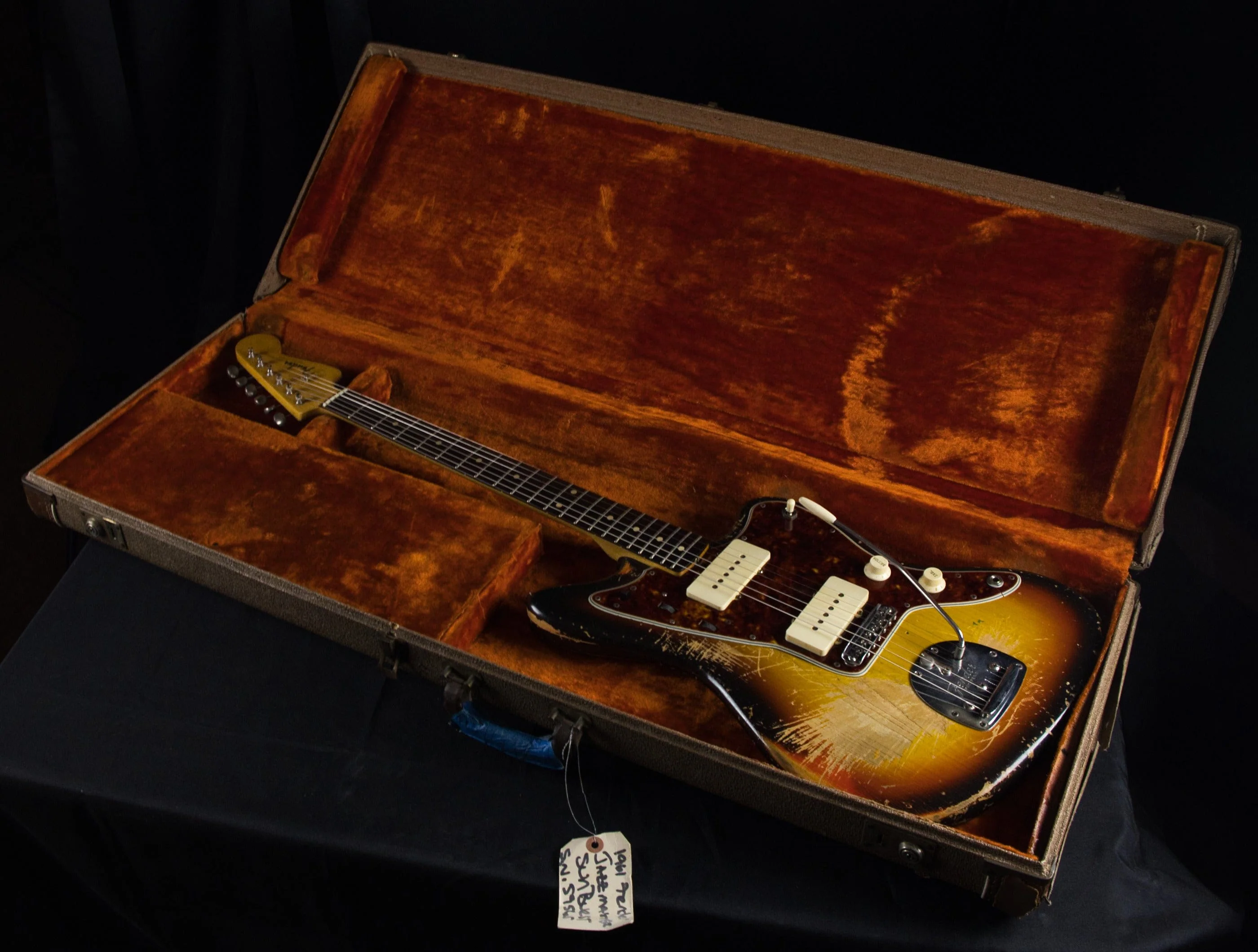 Vintage 1961 Fender Jazzmaster Refinished Refret 14" Radius w/ OHSC - Image 12