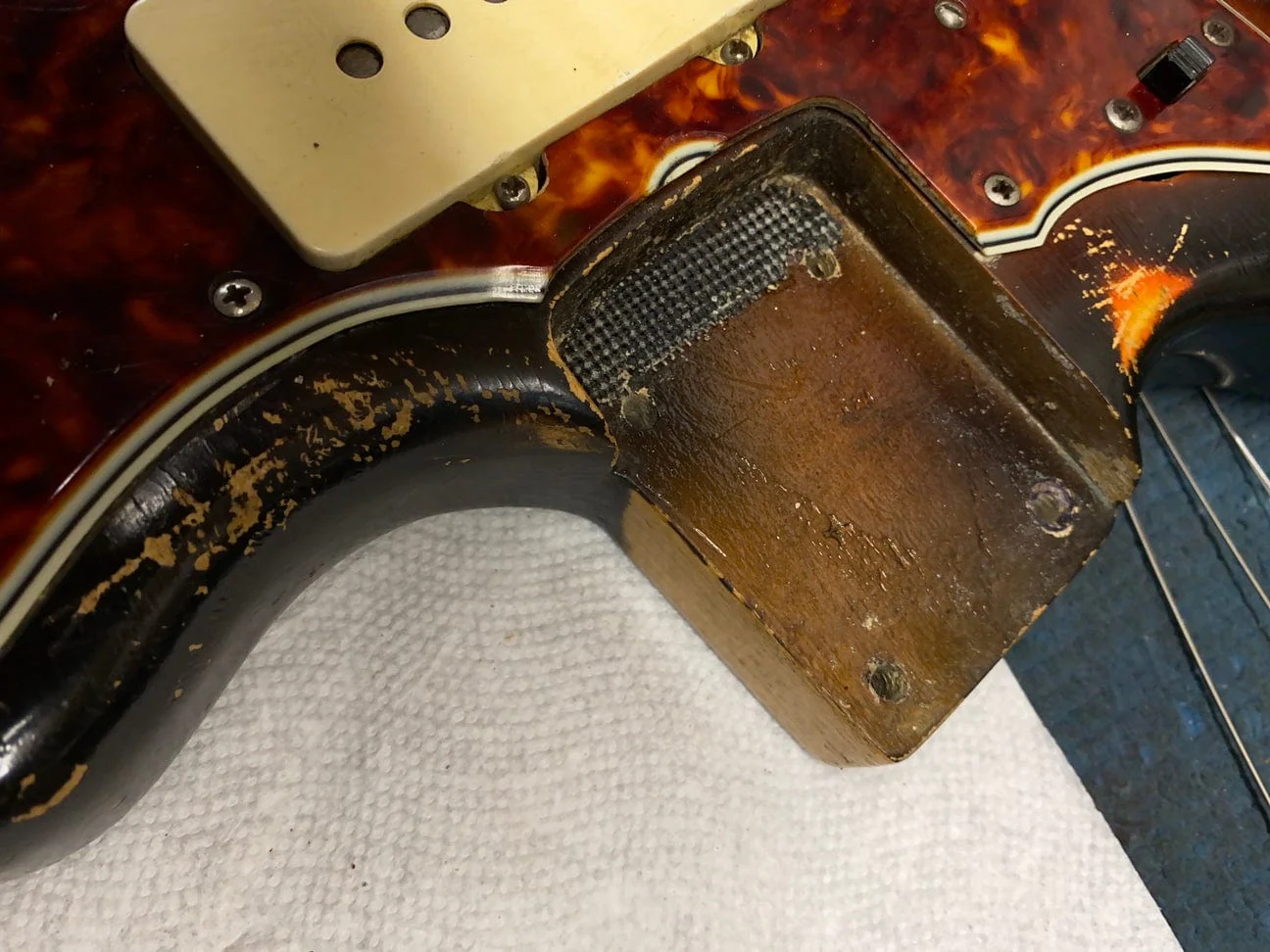 Vintage 1961 Fender Jazzmaster Refinished Refret 14" Radius w/ OHSC - Image 24