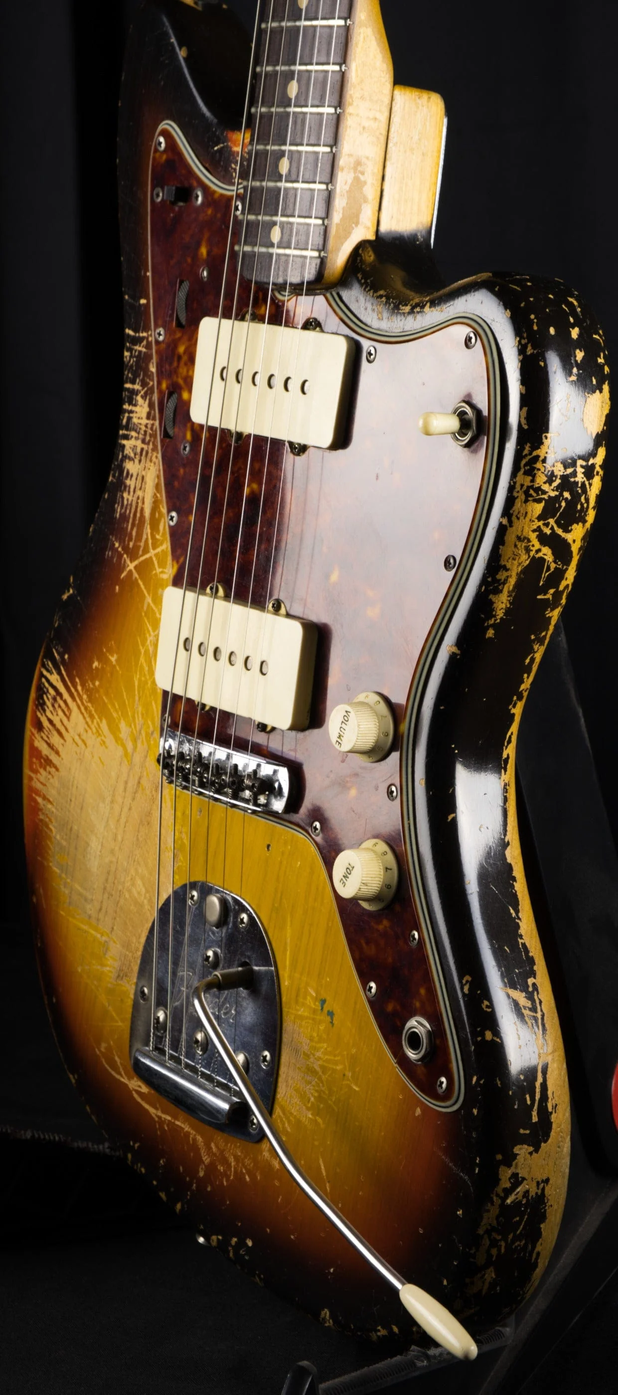 Vintage 1961 Fender Jazzmaster Refinished Refret 14" Radius w/ OHSC - Image 5