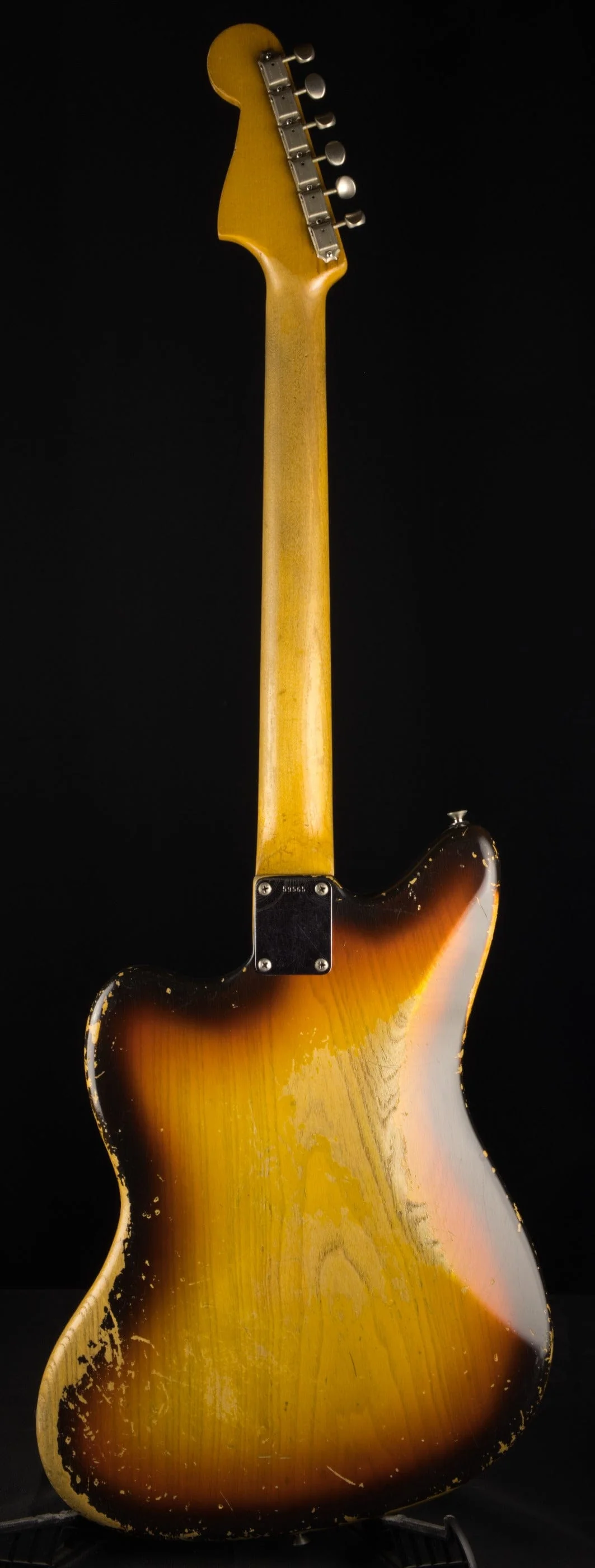 Vintage 1961 Fender Jazzmaster Refinished Refret 14" Radius w/ OHSC - Image 6