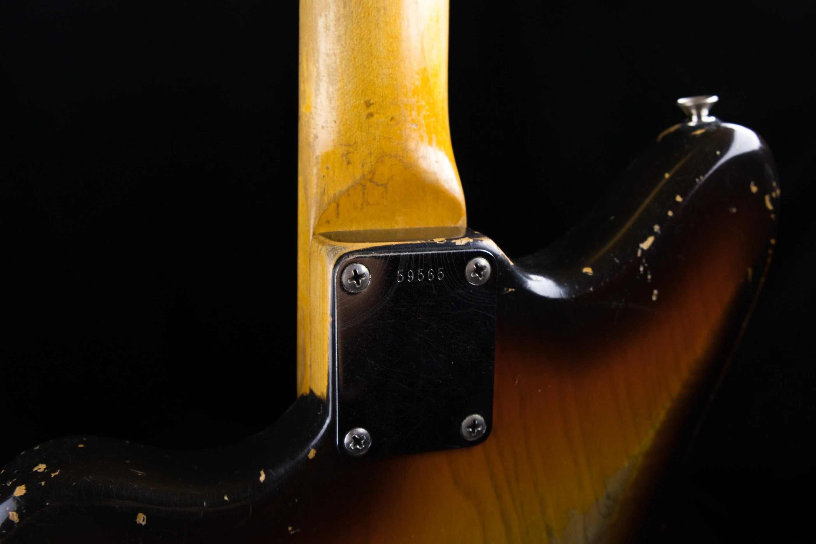Vintage 1961 Fender Jazzmaster Refinished Refret 14" Radius w/ OHSC - Image 8