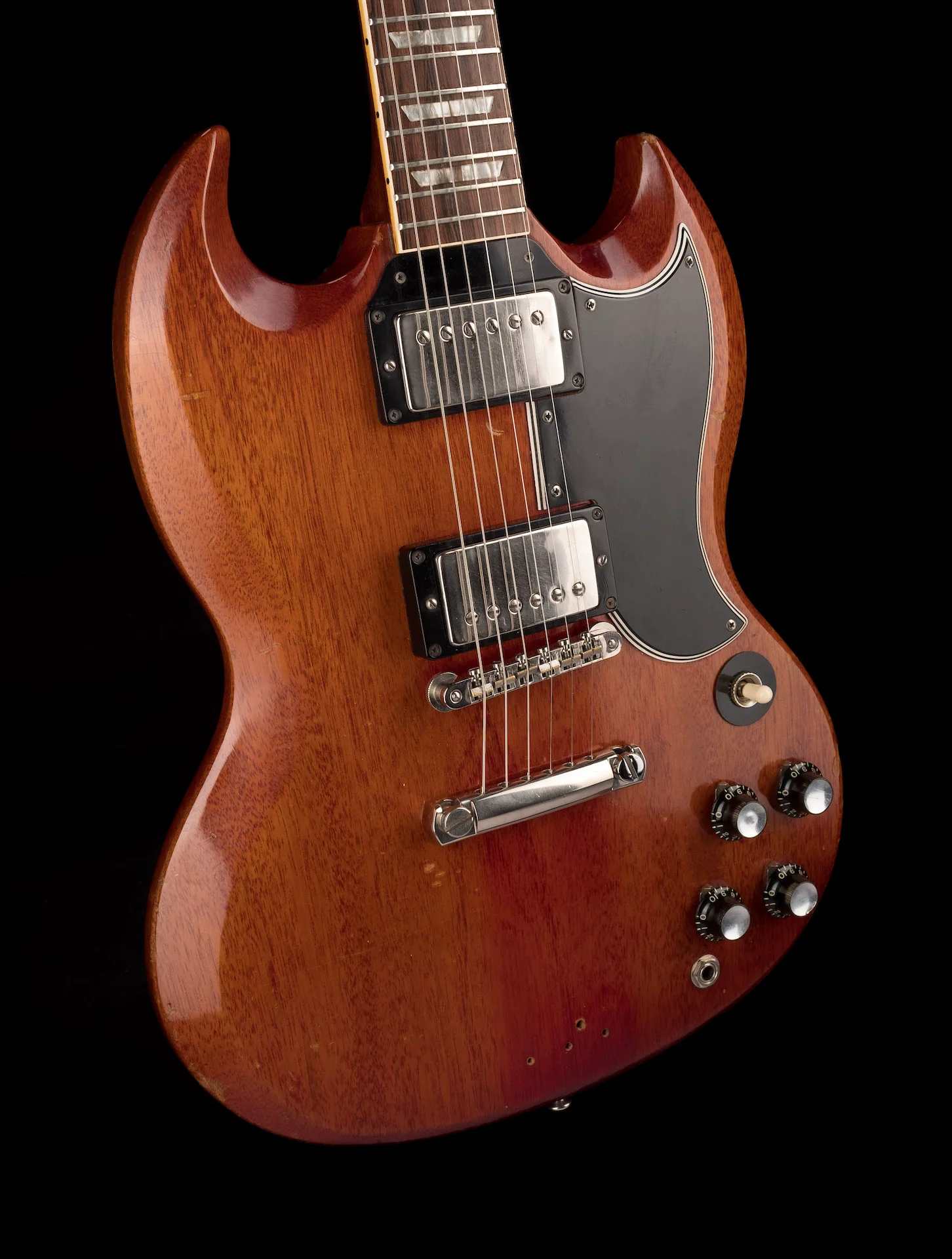 Vintage 1961 Gibson Les Paul SG Standard Cherry with OHSC - Image 10