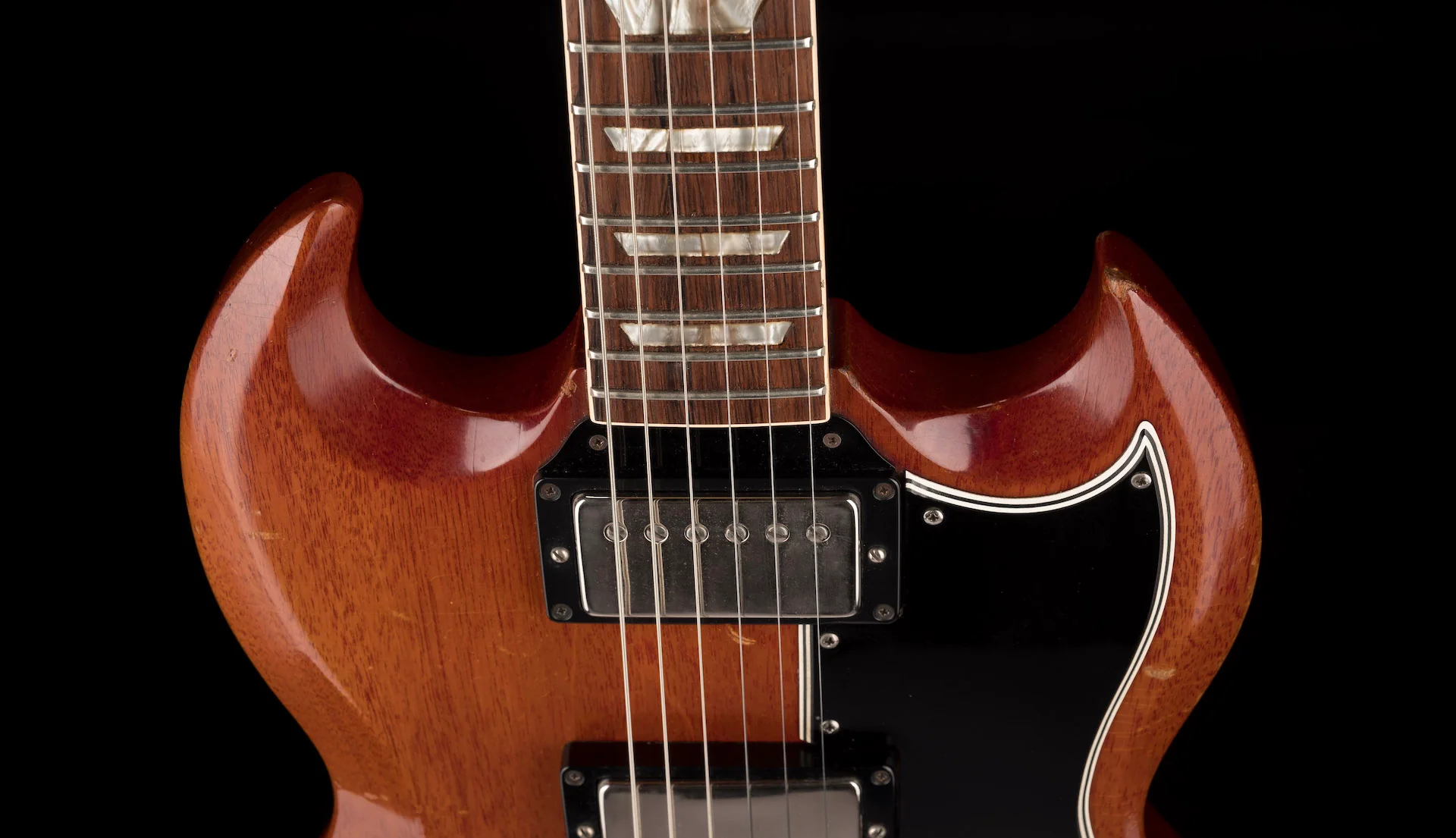 Vintage 1961 Gibson Les Paul SG Standard Cherry with OHSC - Image 3