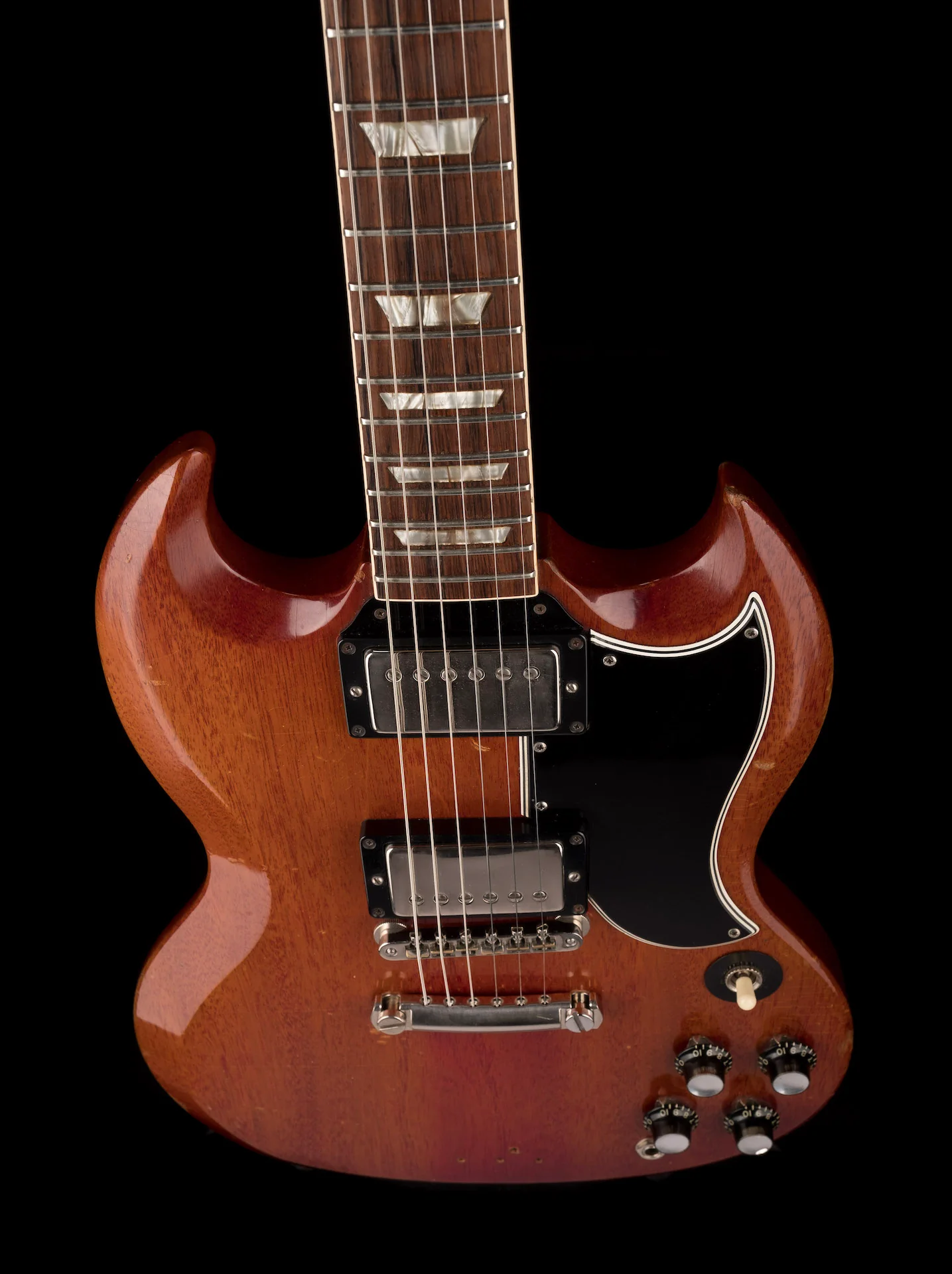 Vintage 1961 Gibson Les Paul SG Standard Cherry with OHSC - Image 4