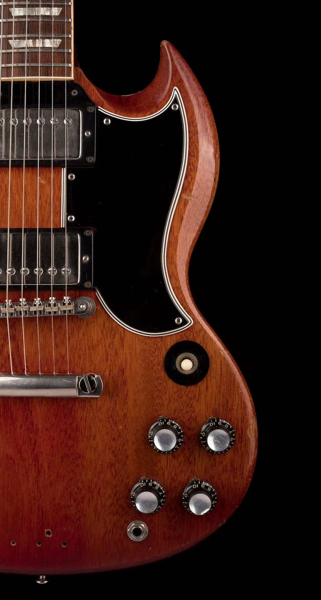 Vintage 1961 Gibson Les Paul SG Standard Cherry with OHSC - Image 9