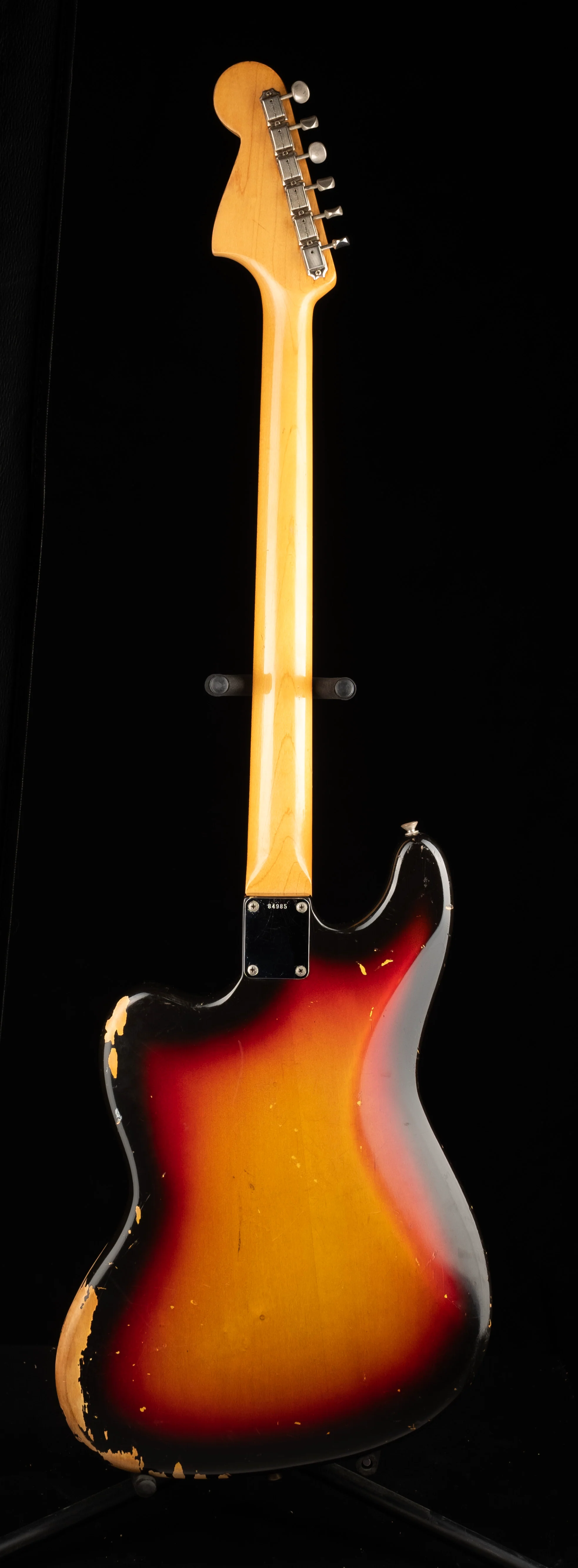 Vintage 1962 Fender Bass VI Sunburst With Gig Bag - Image 11