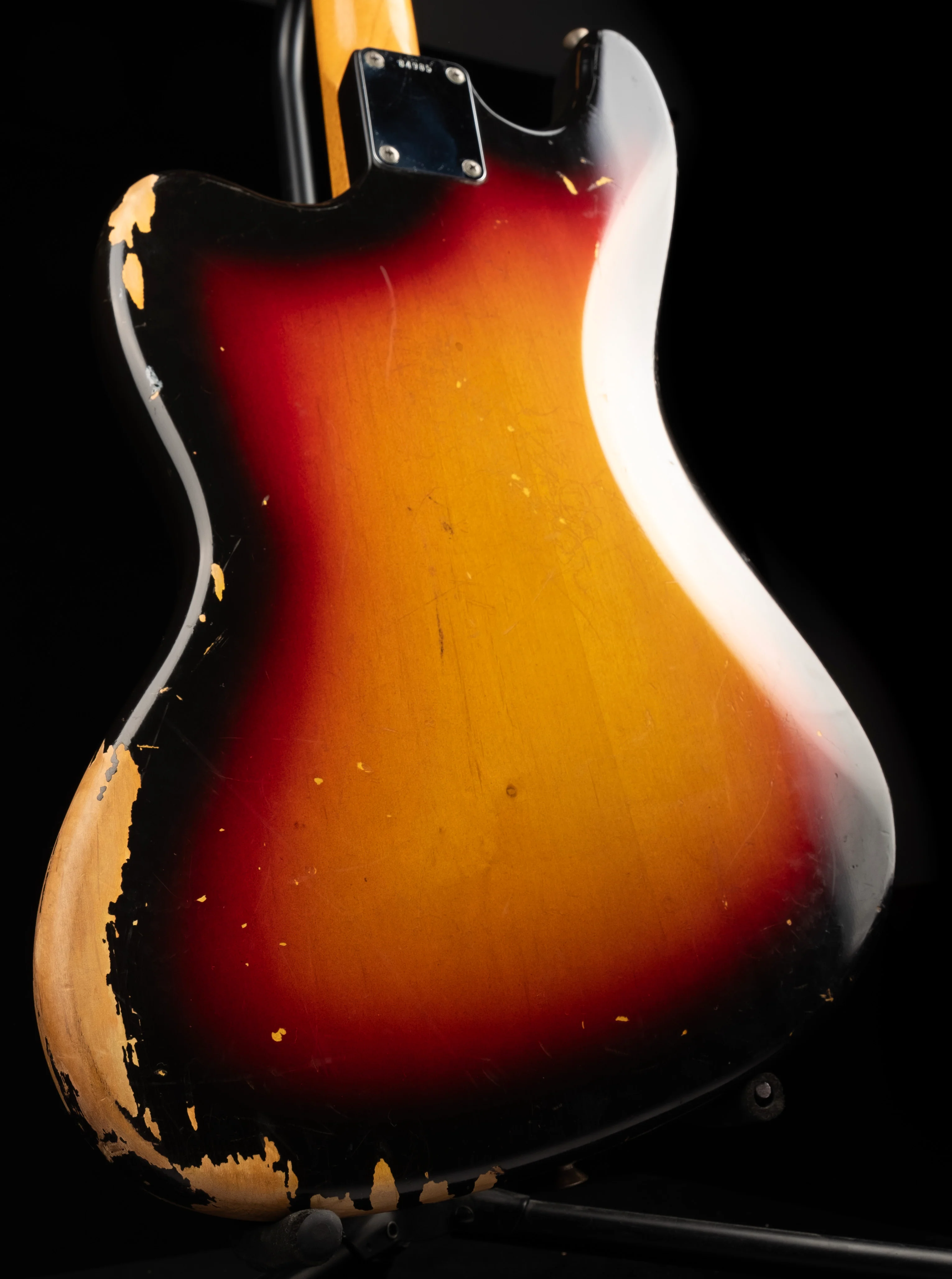 Vintage 1962 Fender Bass VI Sunburst With Gig Bag - Image 13