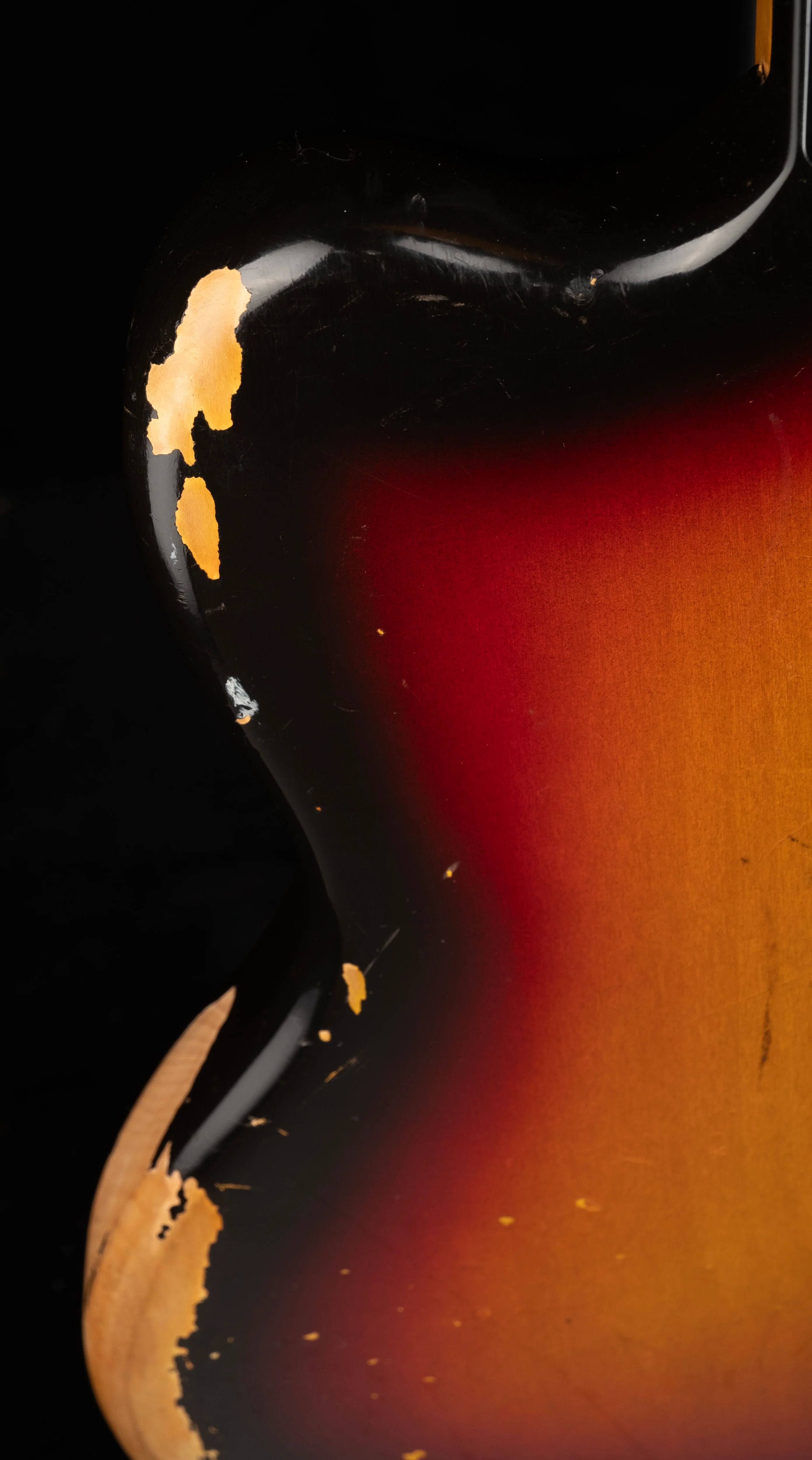 Vintage 1962 Fender Bass VI Sunburst With Gig Bag - Image 14