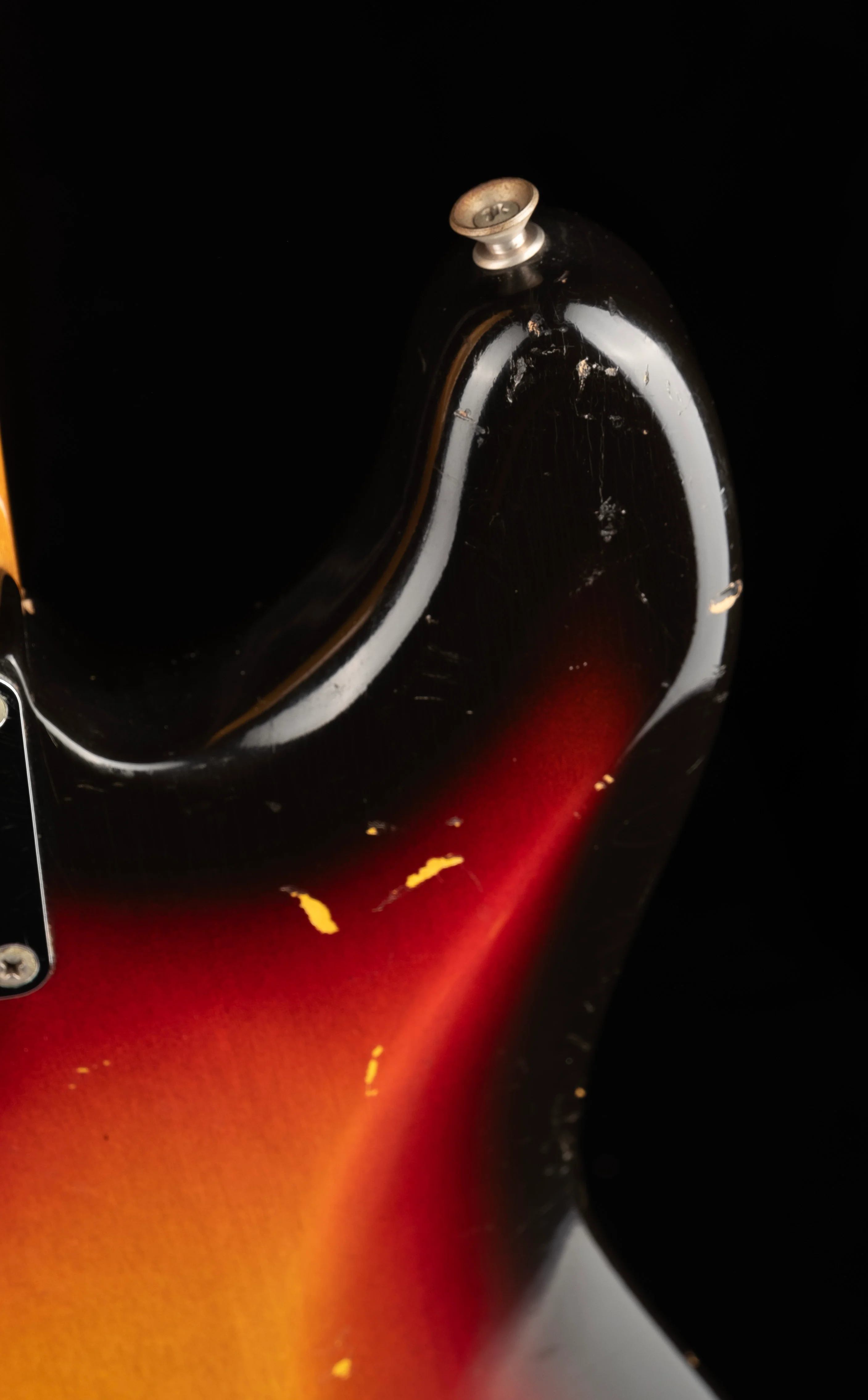 Vintage 1962 Fender Bass VI Sunburst With Gig Bag - Image 15