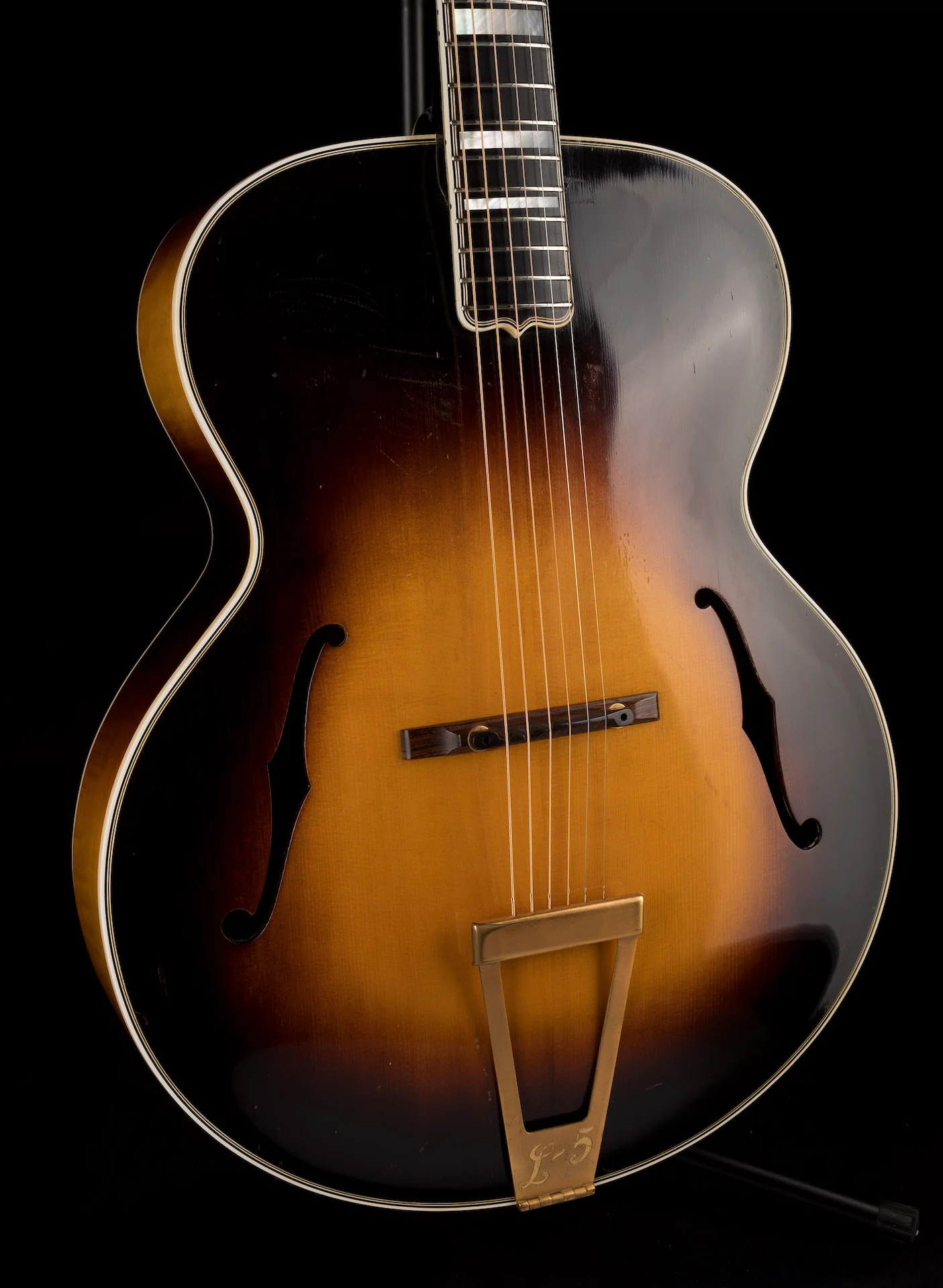 Vintage 1933 Gibson L5 Sunburst with Case - Ry Cooder Collection - Image 9
