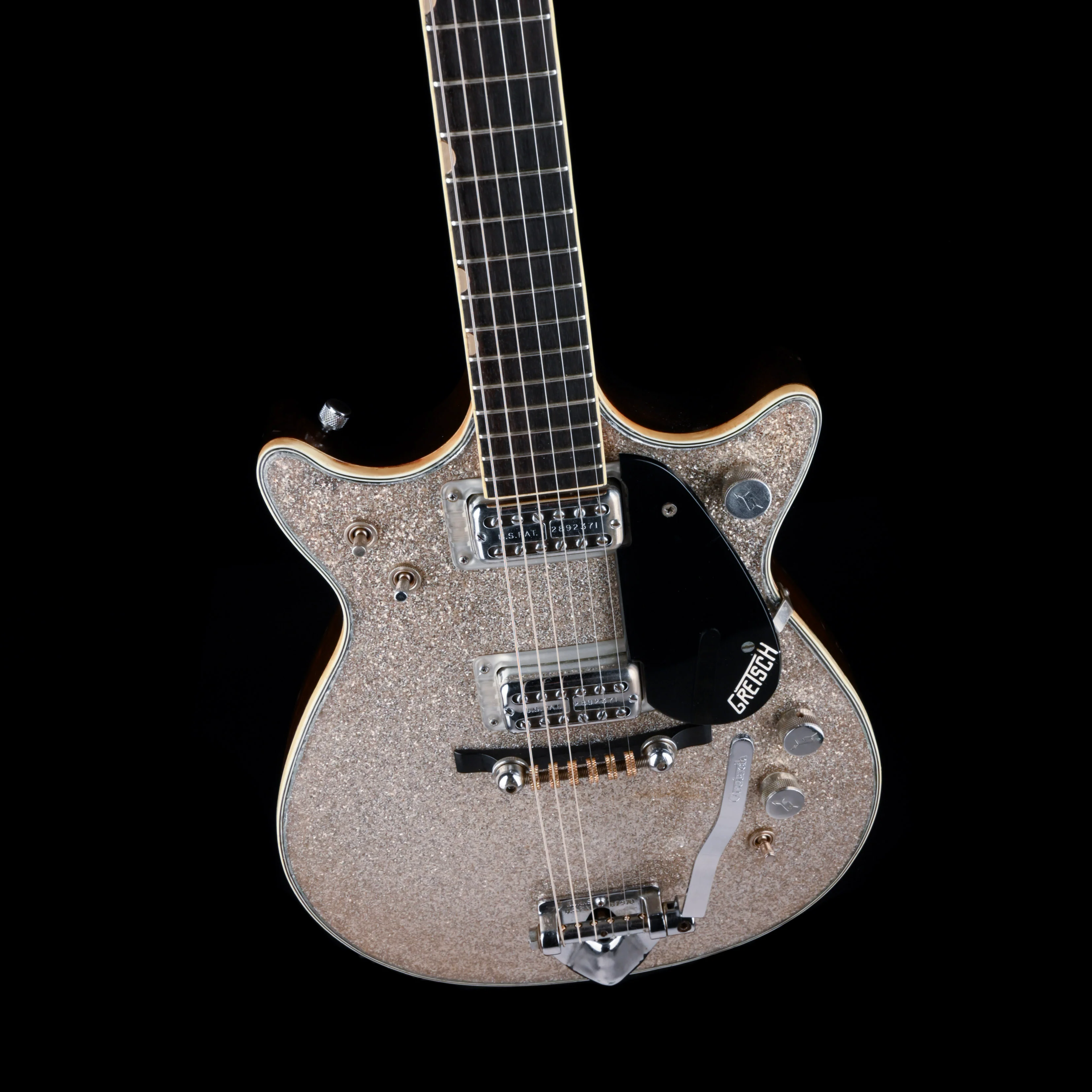 Vintage 1962 Gretsch G6129DC Silver Sparkle Jet With OHSC - Image 3