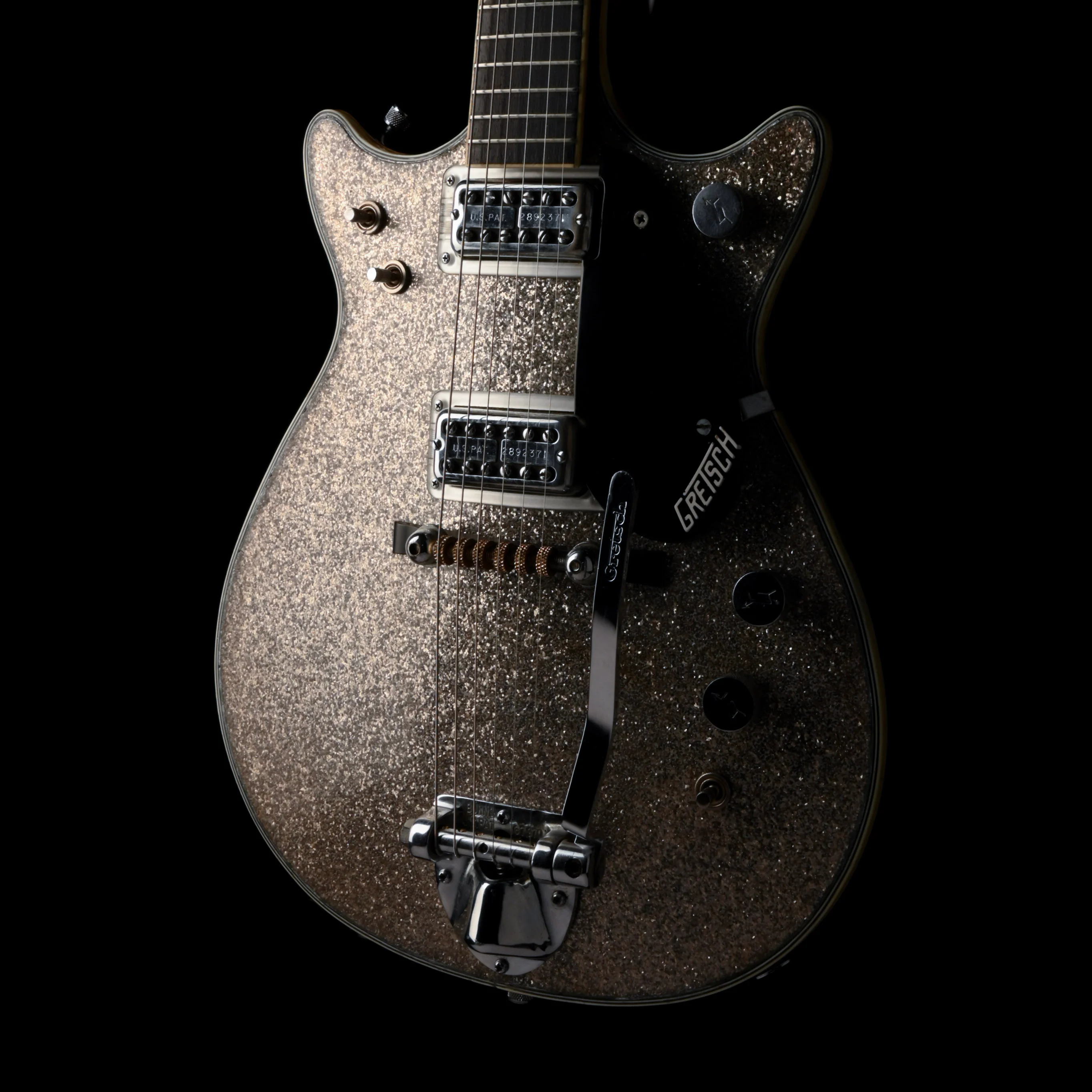 Vintage 1962 Gretsch G6129DC Silver Sparkle Jet With OHSC - Image 6
