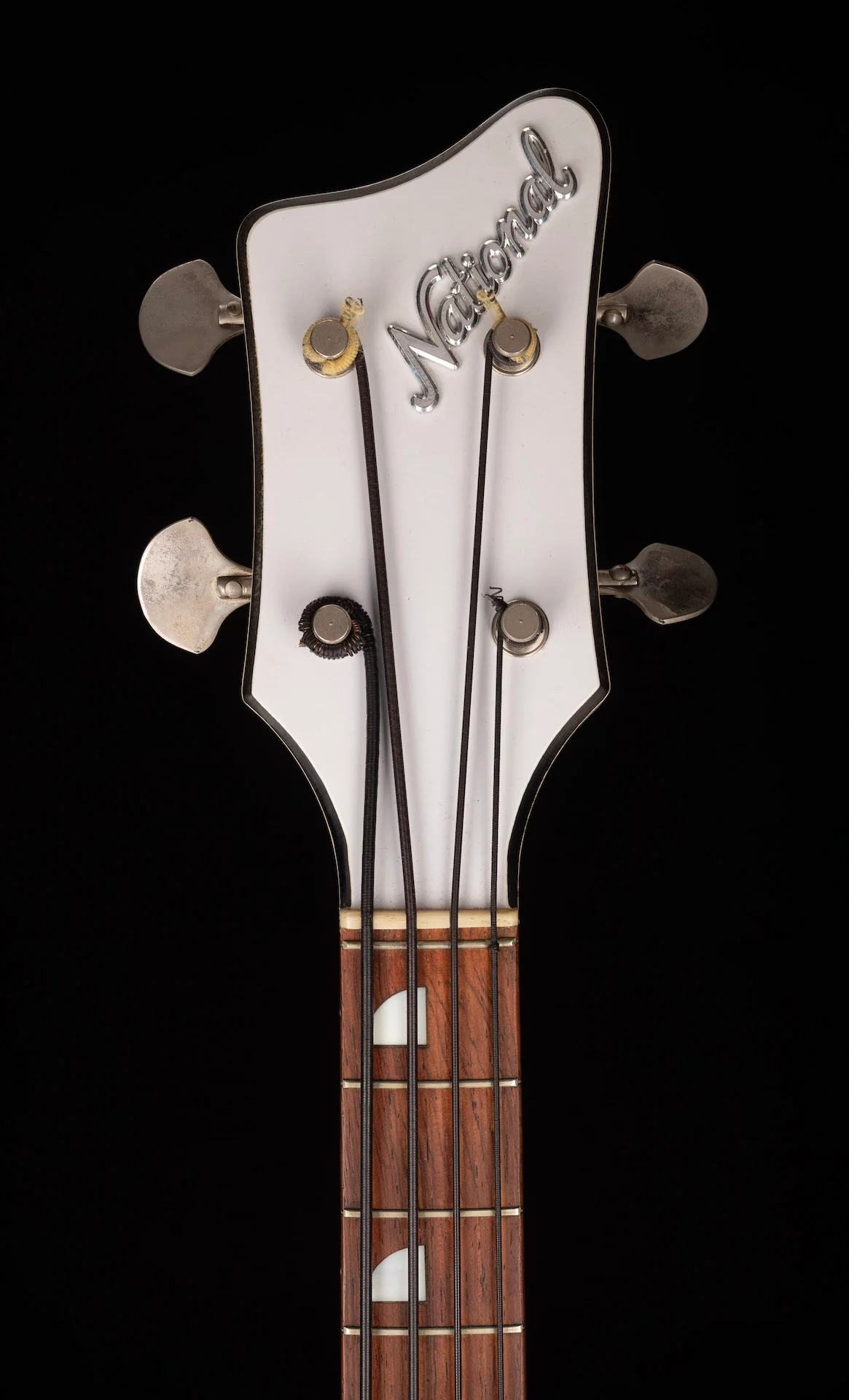 Vintage 1962 National Val-Pro 85 Bass White with OHSC - Ry Cooder Collection - Image 13